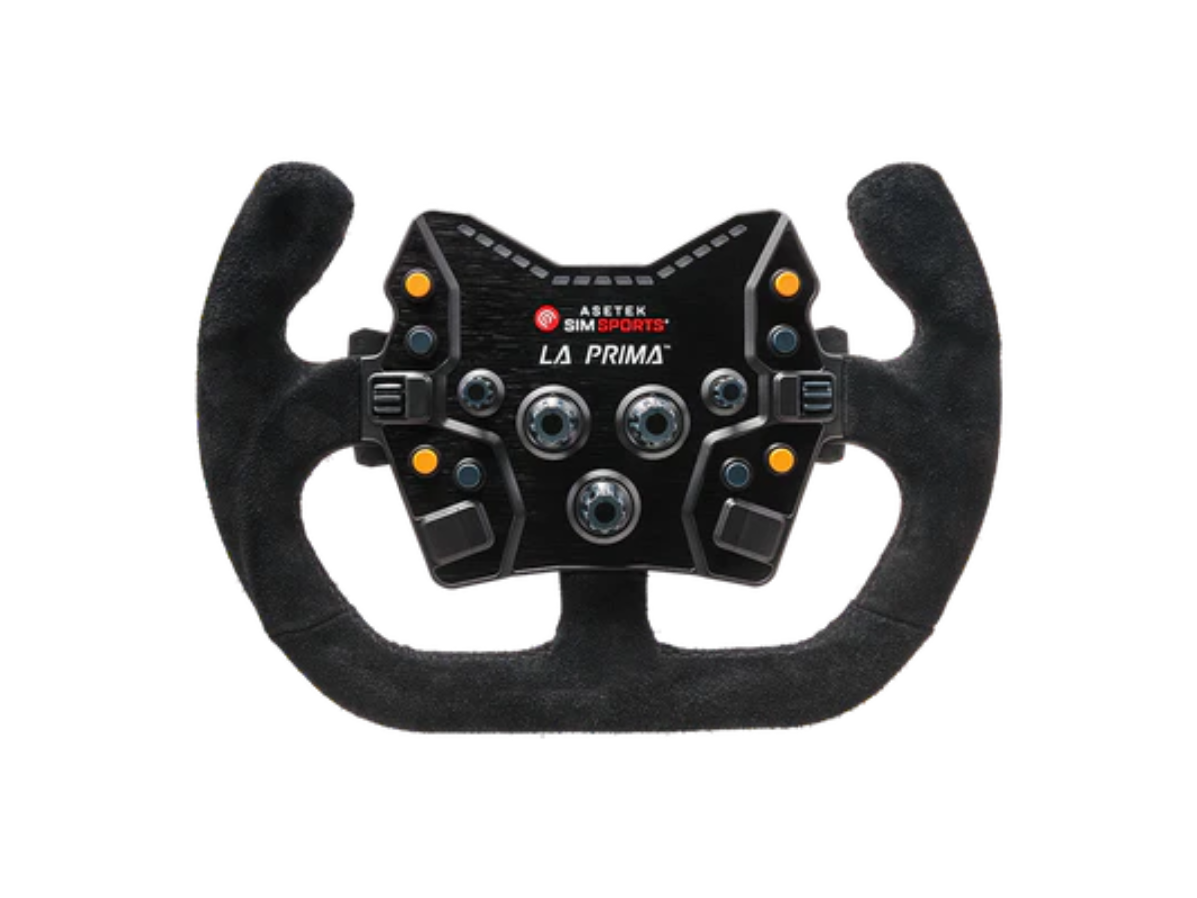 Asetek SimSports Open D Black Rim / Suede