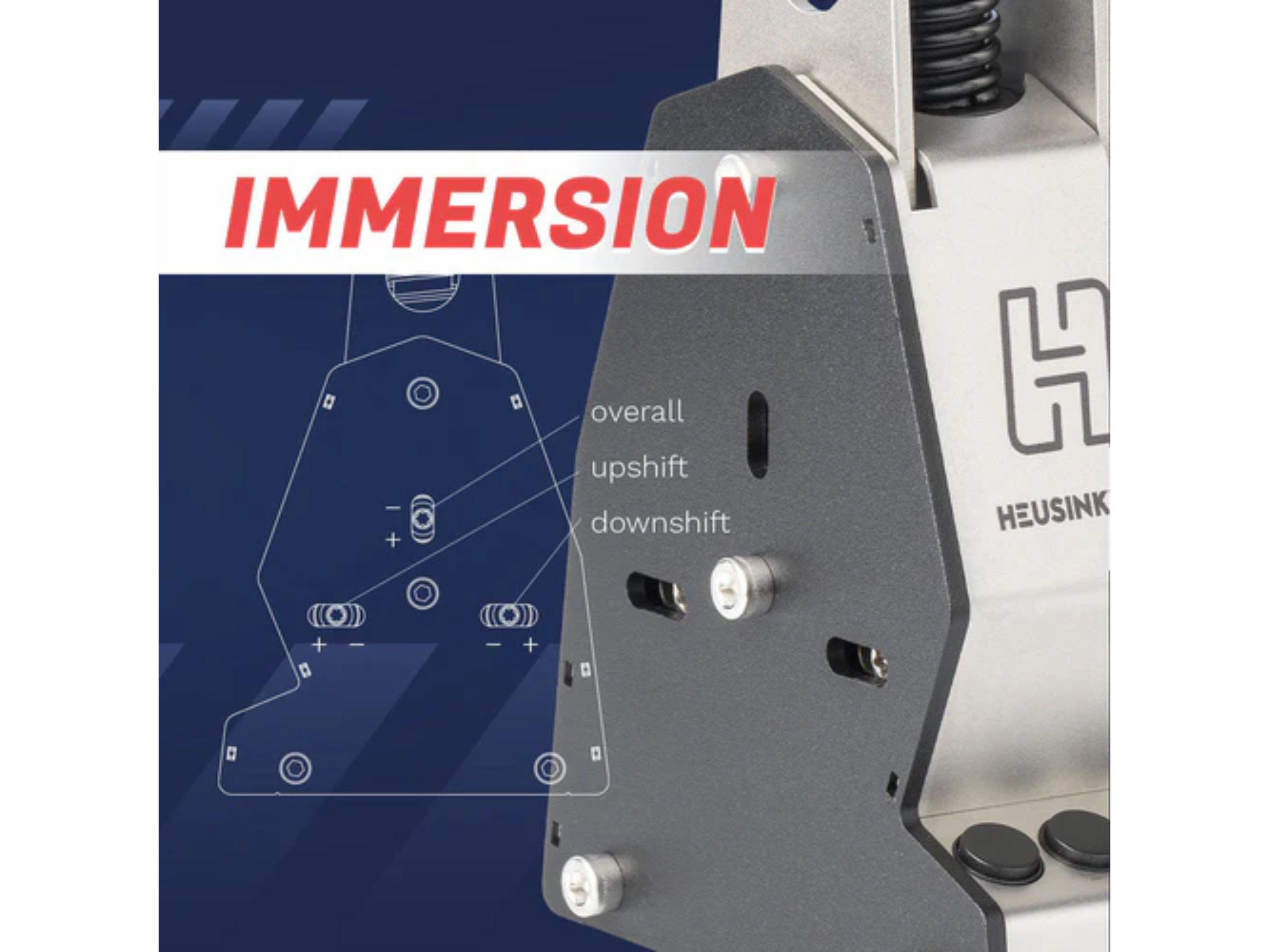 Heusinkveld MagShift Sequential Shifter