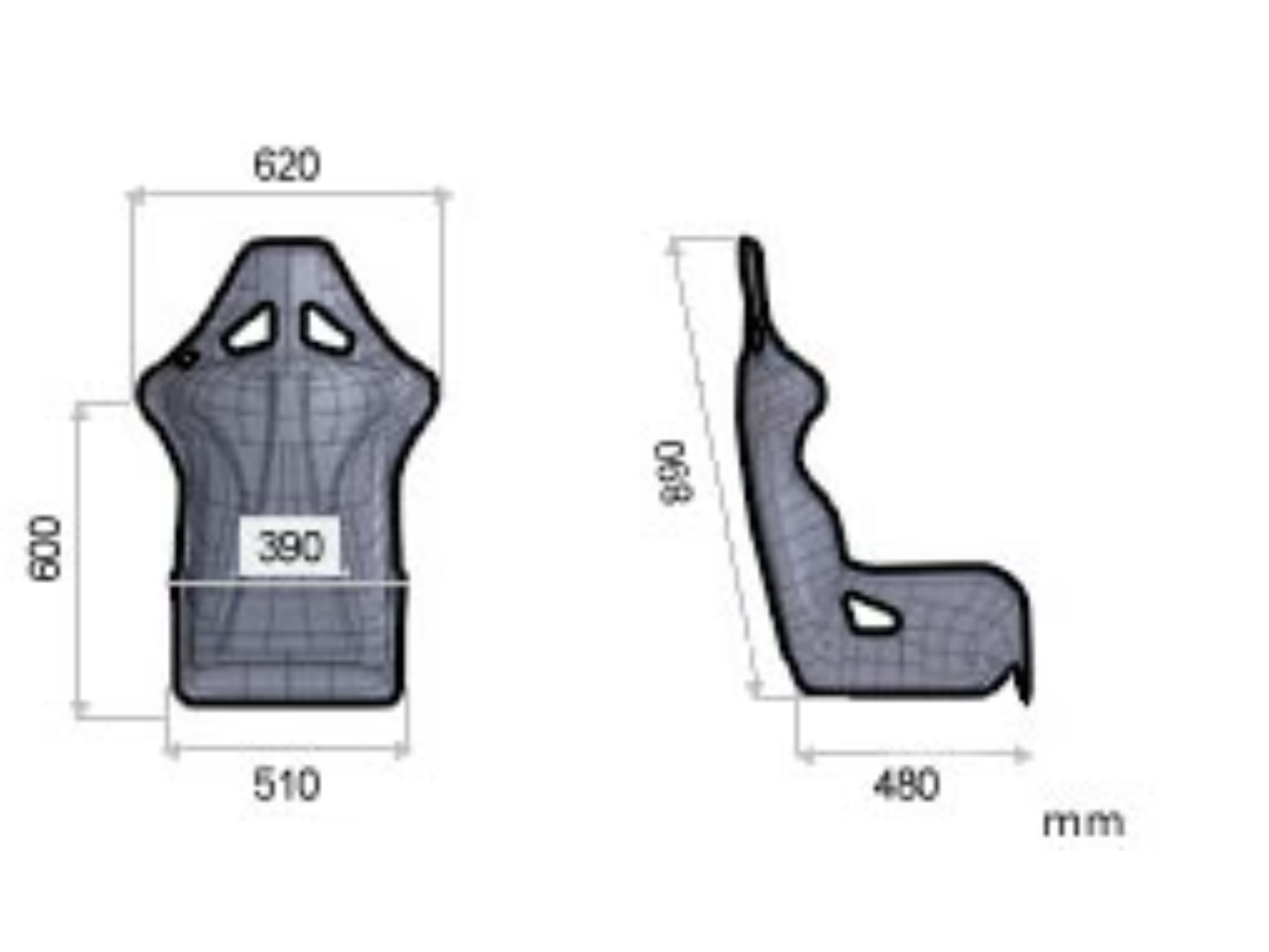 OMP First-R Bucket Seat