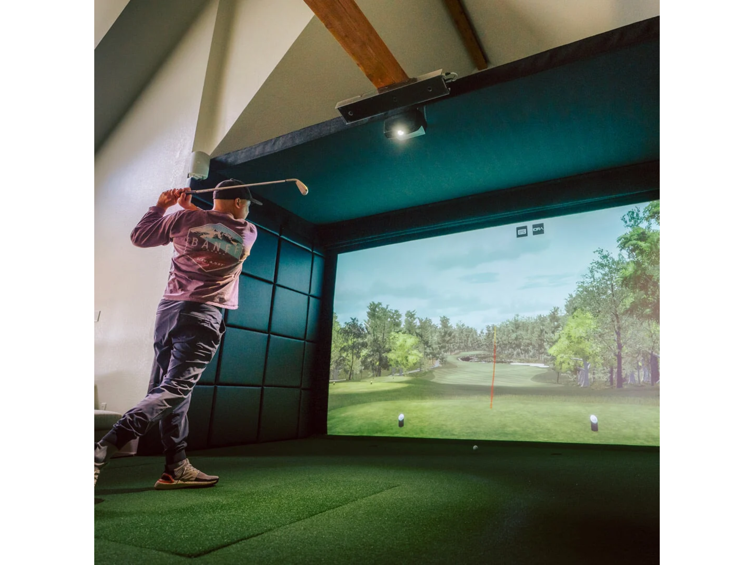 SIGPRO Golf Simulator Wall Padding
