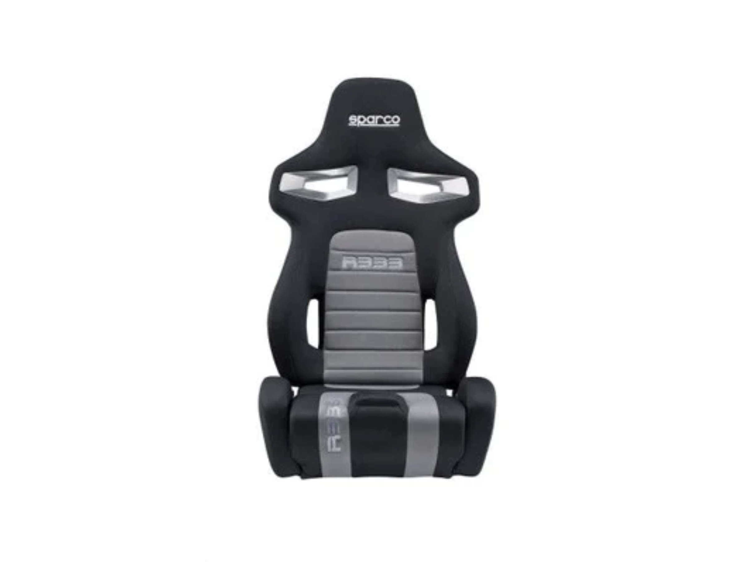 Sparco R333 Recliner Seat - Black/Grey