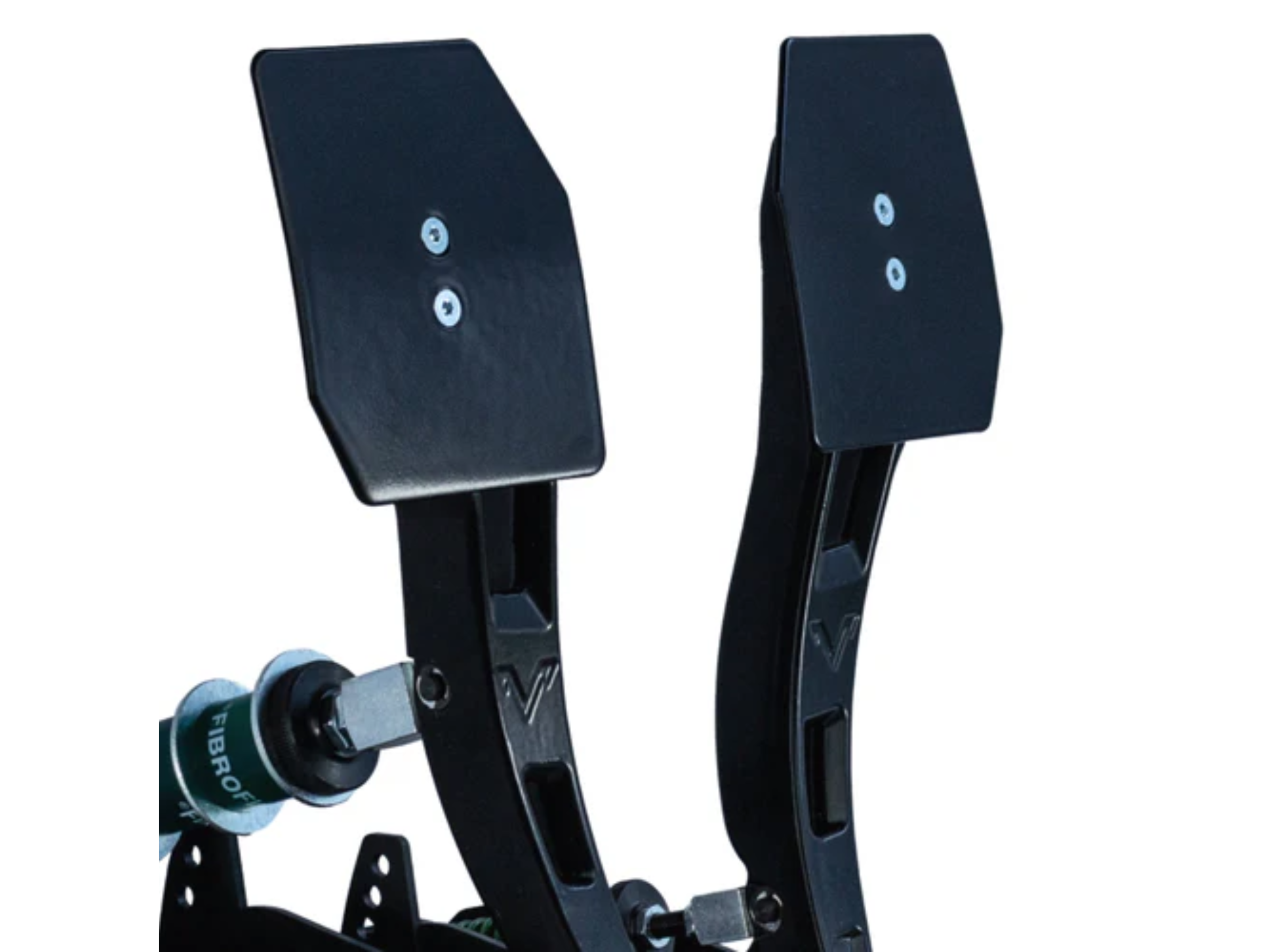 Venym Atrax Black Formula-Style Pedals (2-Pedal Set | LEDs | Covers)