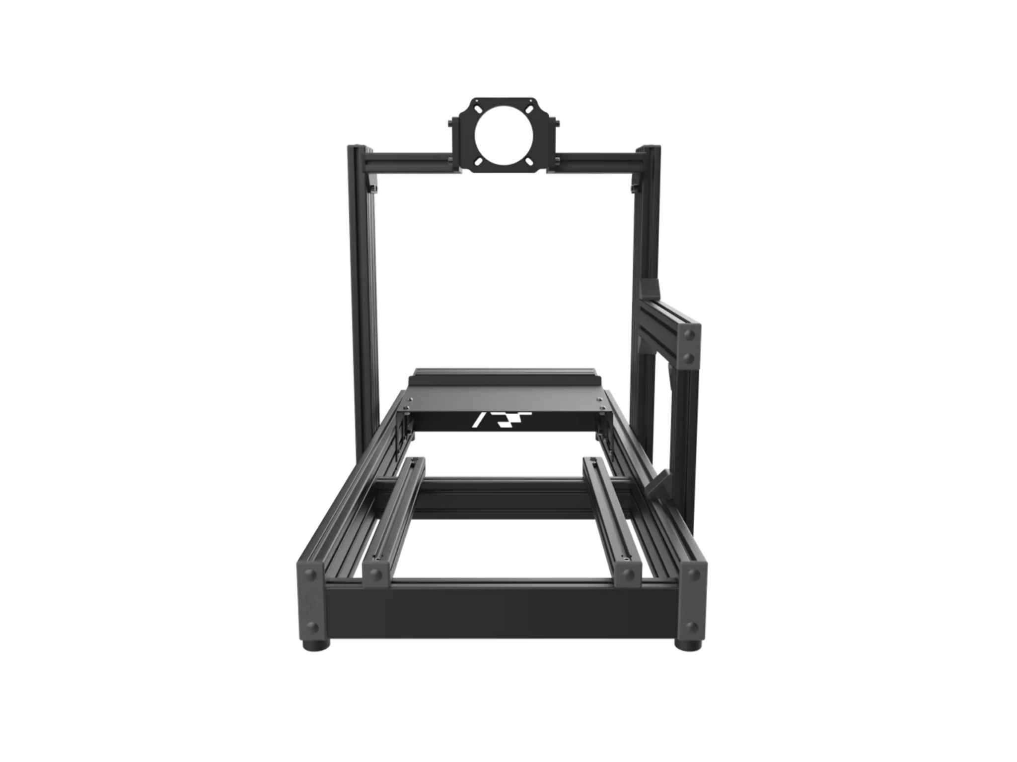 ASR 4 Wheel Deck | "Flat Face" Extruded Aluminum Profile (Generation 2) by Advanced Sim Racing for Racing Simulators