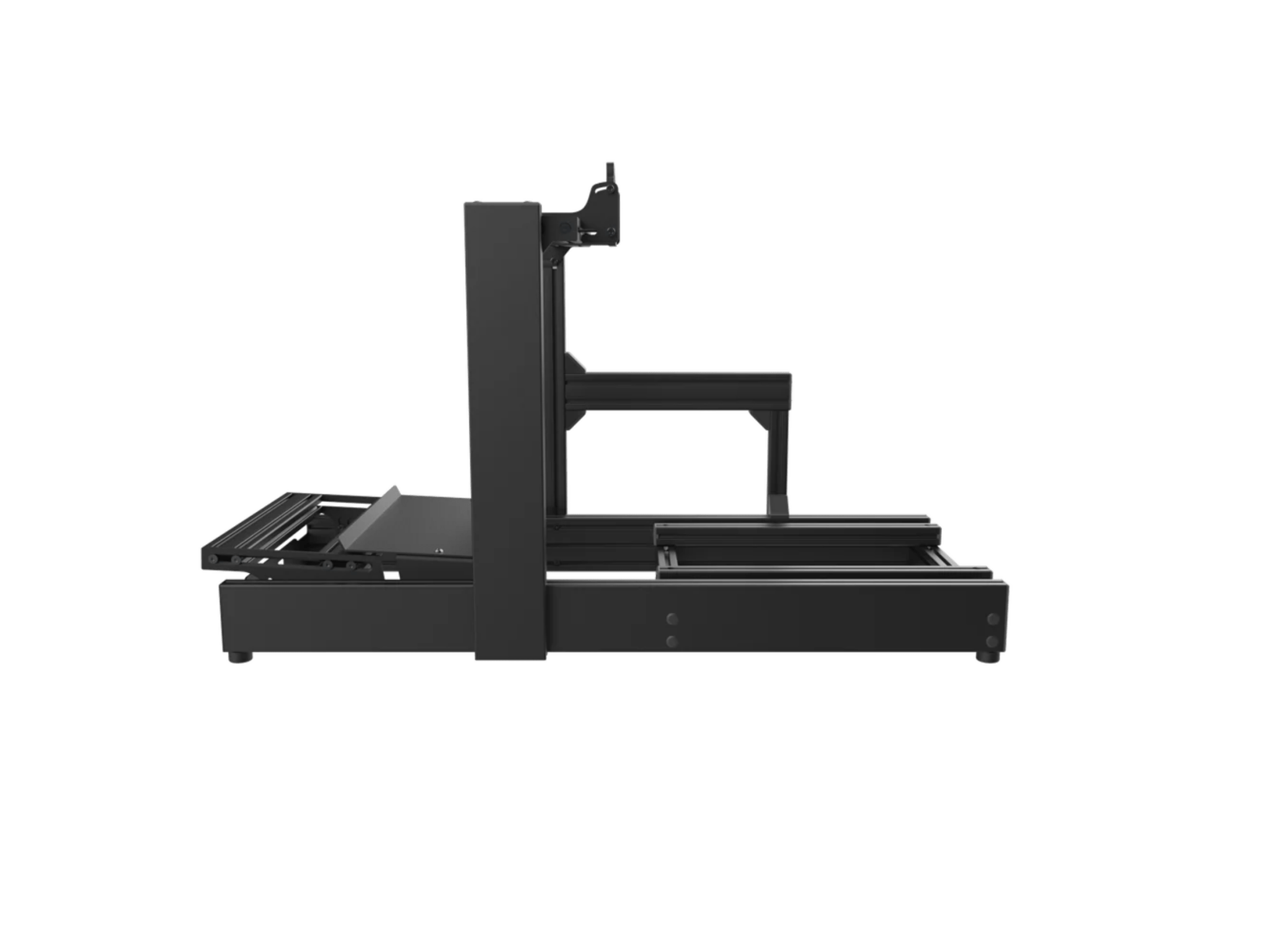 ASR 4 Wheel Deck | "Flat Face" Extruded Aluminum Profile (Generation 2) by Advanced Sim Racing for Racing Simulators