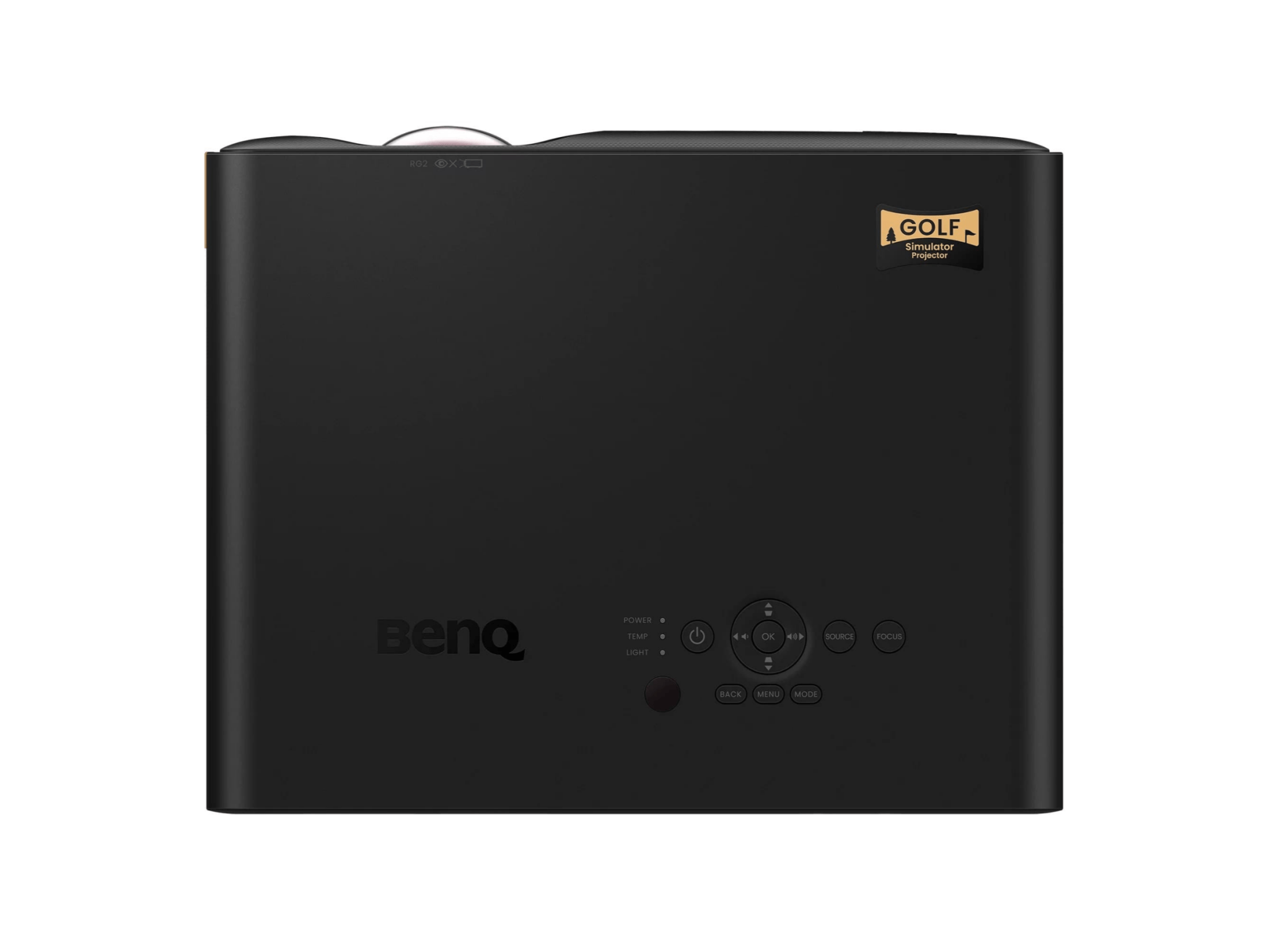 BenQ AH500ST 4000 Lumen Short Throw 1080P Laser Golf Simulator Projector by BenQ for Home and Indoor Golf Simulators