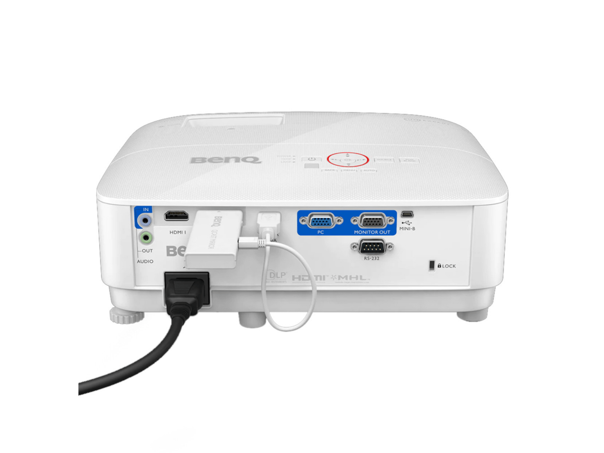 BenQ TH671ST 1080P 3000 Lumens Short Throw Projector by BenQ for Home and Indoor Golf Simulators
