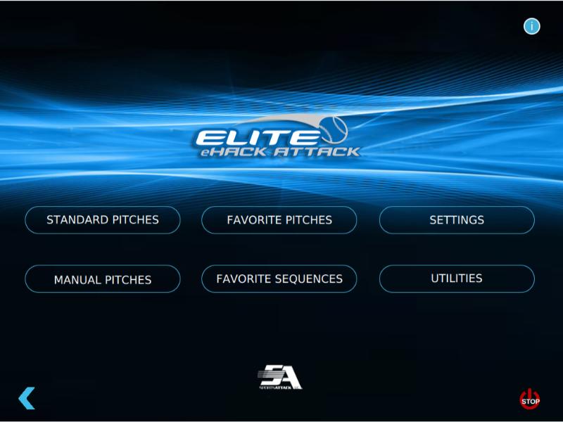 Elite eHack Attack Baseball Pitching Machine by Sports Attack for Baseball Machines