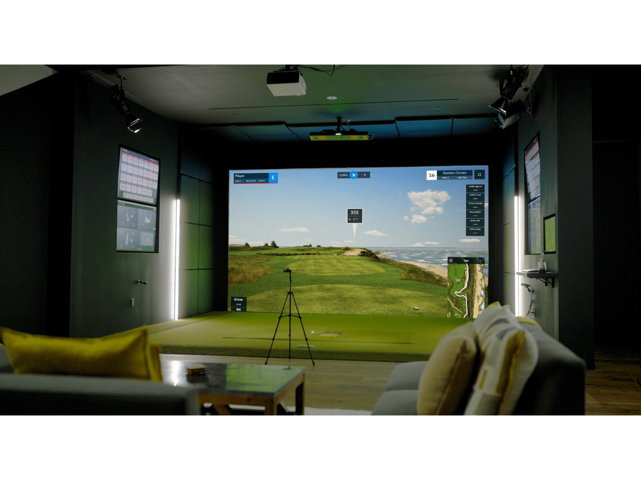 EYE XO2 Launch Monitor by Uneekor for Home and Indoor Golf Simulators