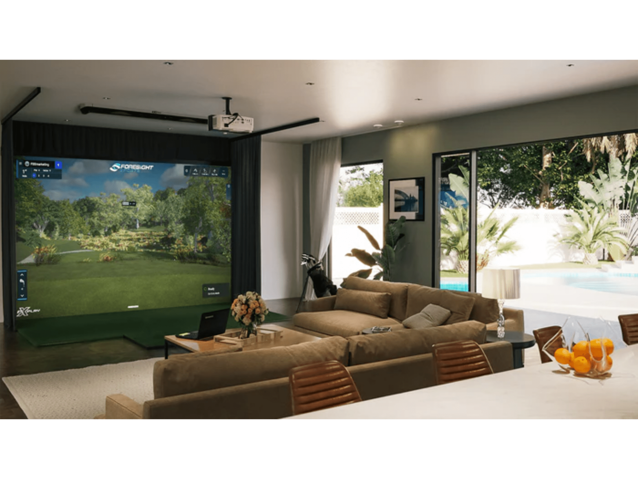 GCHawk Launch Monitor by Foresight Sports for Home and Indoor Golf Simulators