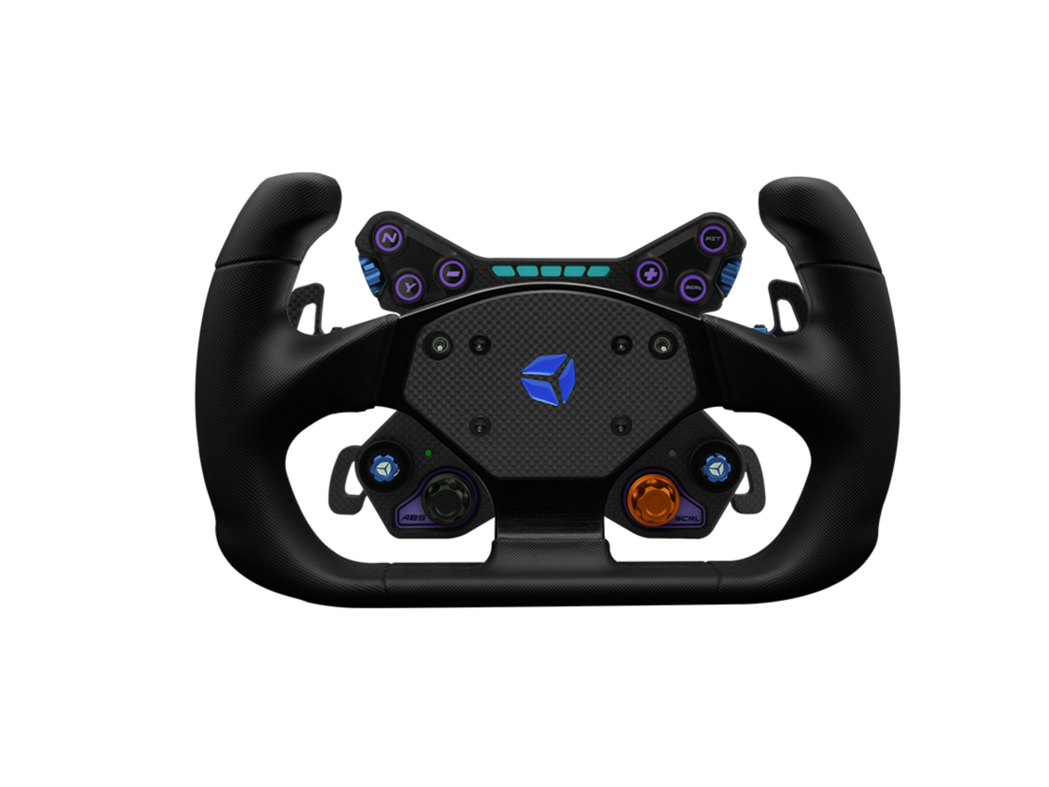 GT PRO V2 Rubber Steering Wheel by Cube Controls for Racing Simulators