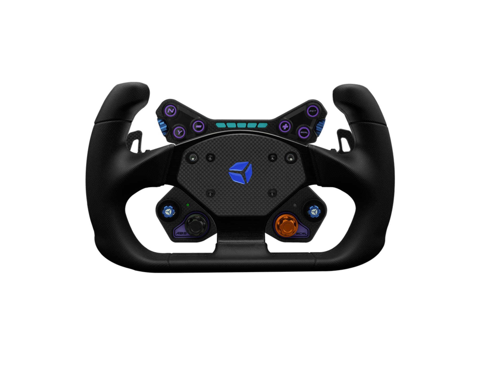 GT PRO V2 Rubber Steering Wheel by Cube Controls for Racing Simulators