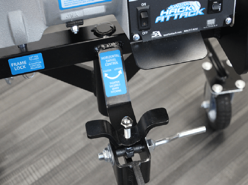 Junior Hack Attack Softball Pitching Machine by Sports Attack for Softball Machines