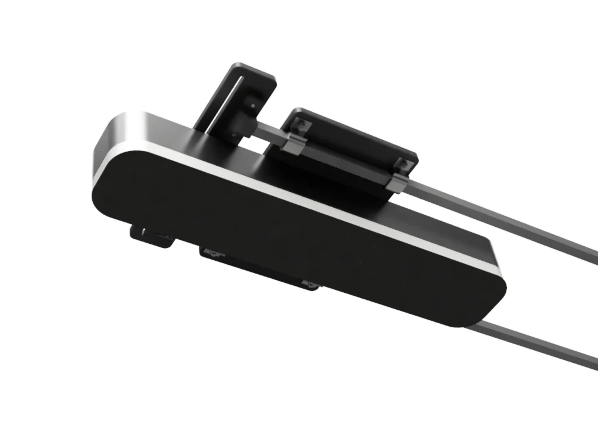 Overhead Launch Monitor Sliding Track Mount by AllSportSystems for Home and Indoor Golf Simulators