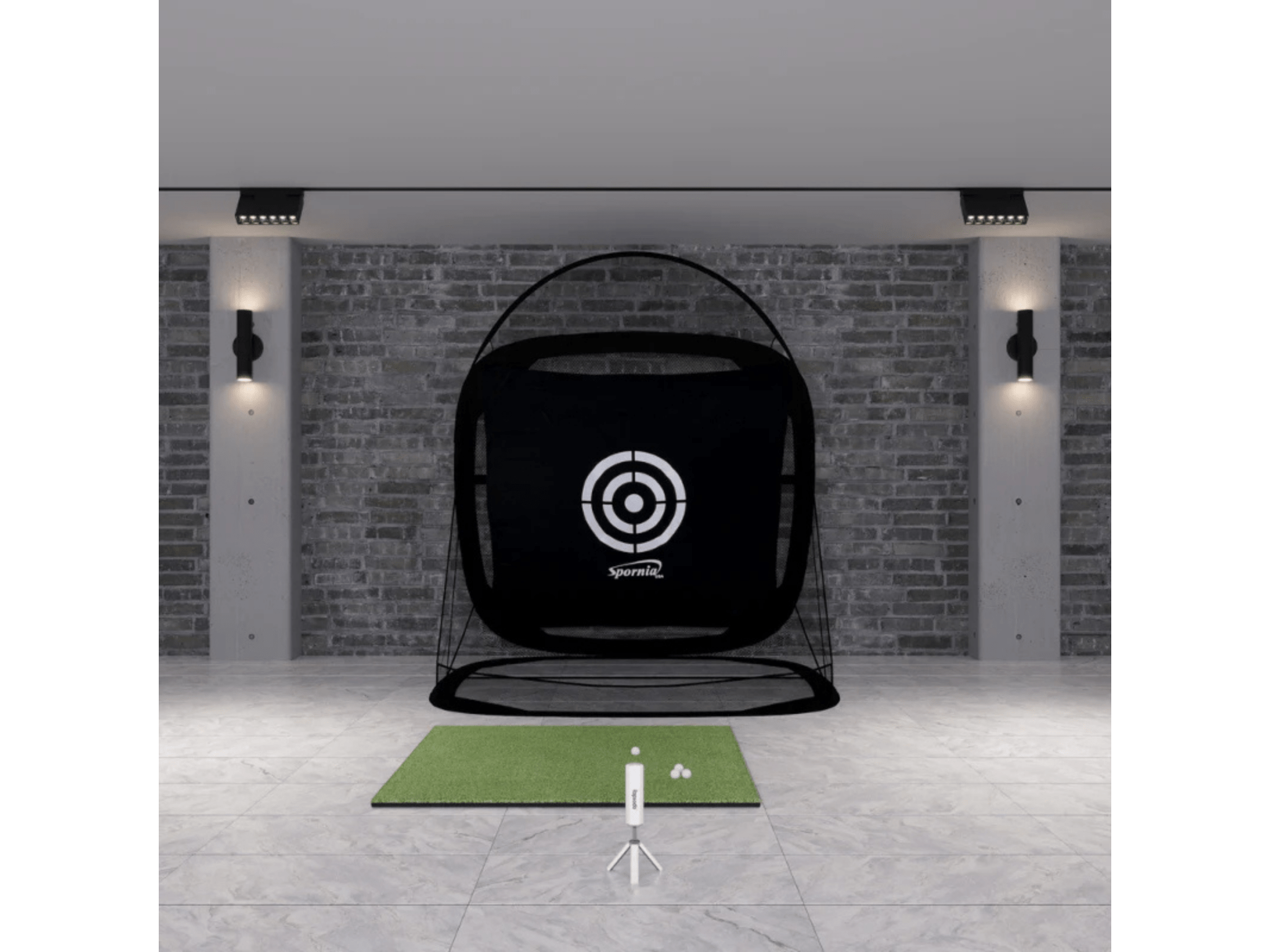Rapsodo MLM2PRO Spornia Practice Package by Spornia for Home and Indoor Golf Simulators