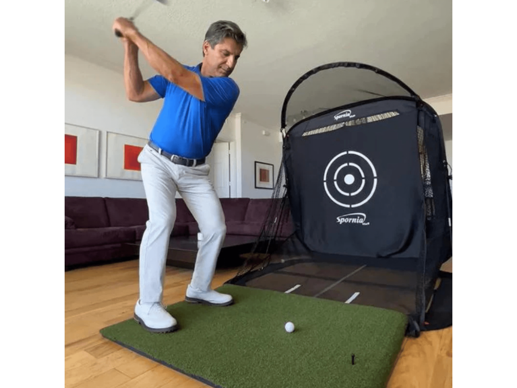 Rapsodo MLM2PRO Spornia Practice Package by Spornia for Home and Indoor Golf Simulators