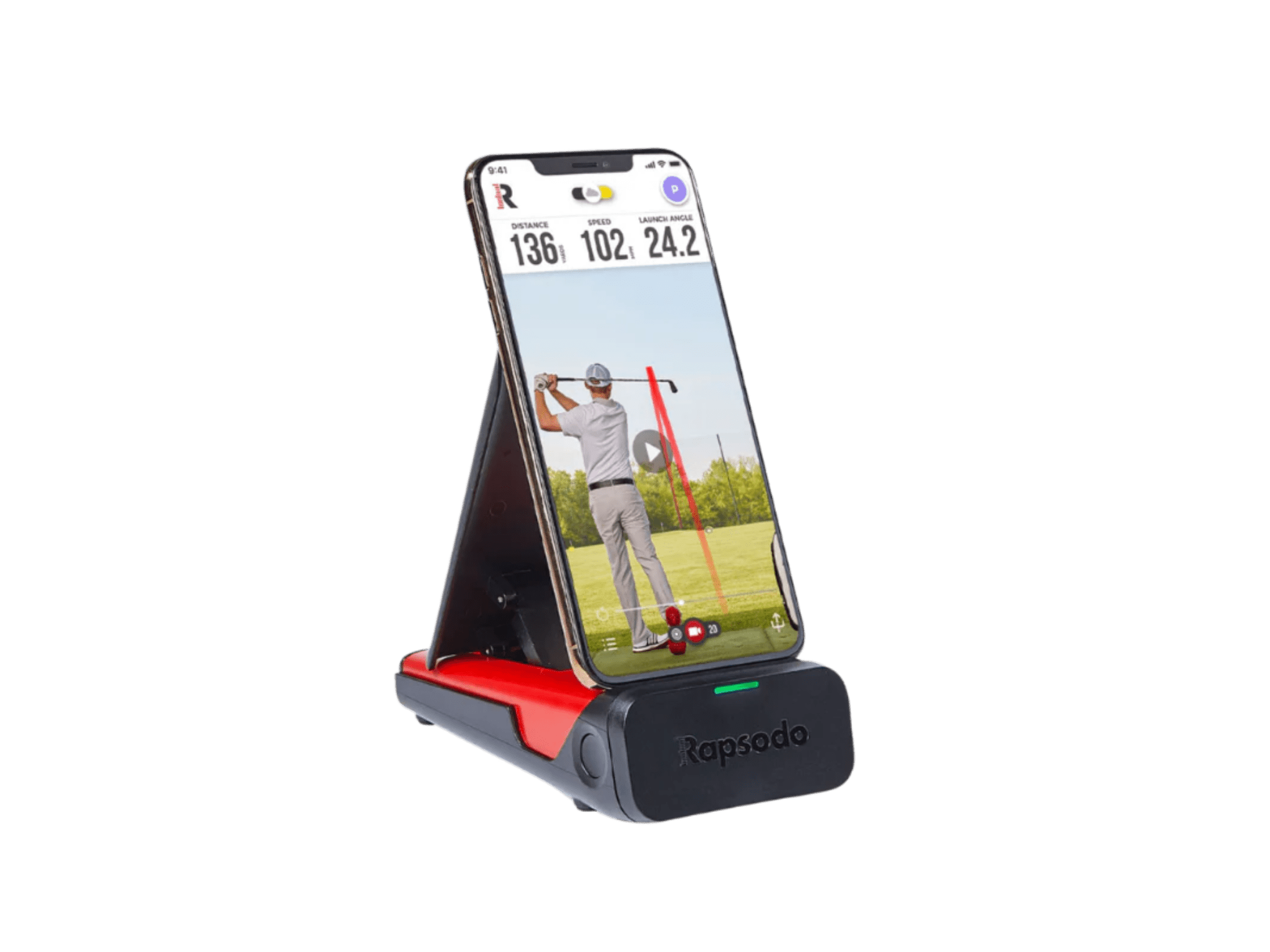 Rapsodo Mobile Launch Monitor (MLM) by Rapsodo for Home and Indoor Golf Simulators