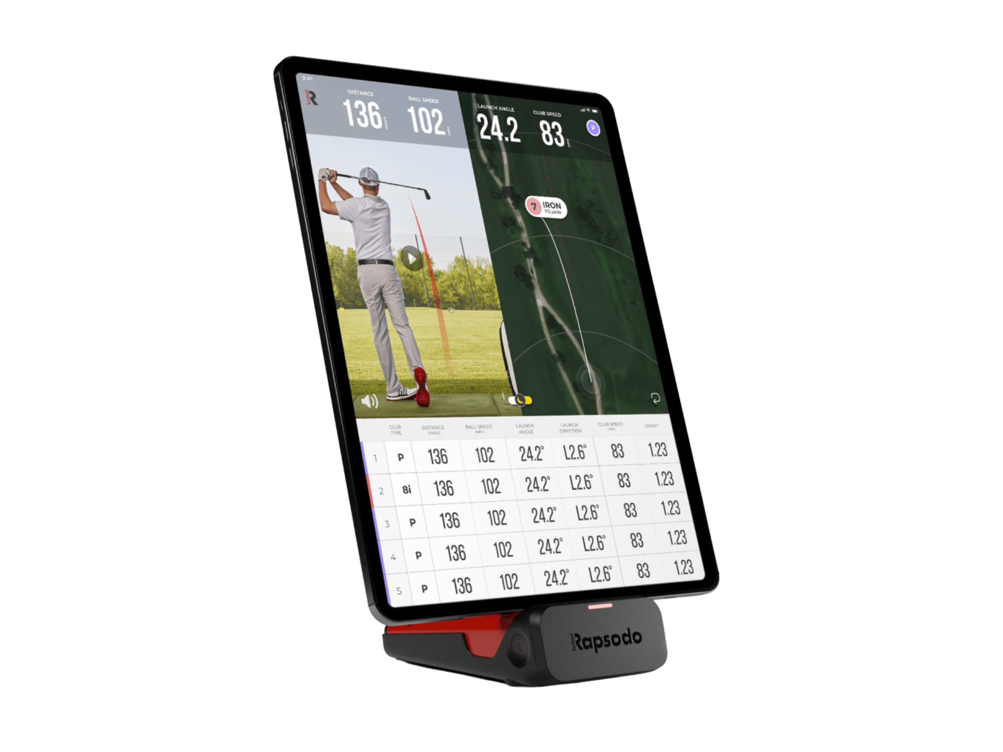 Rapsodo Mobile Launch Monitor (MLM) by Rapsodo for Home and Indoor Golf Simulators
