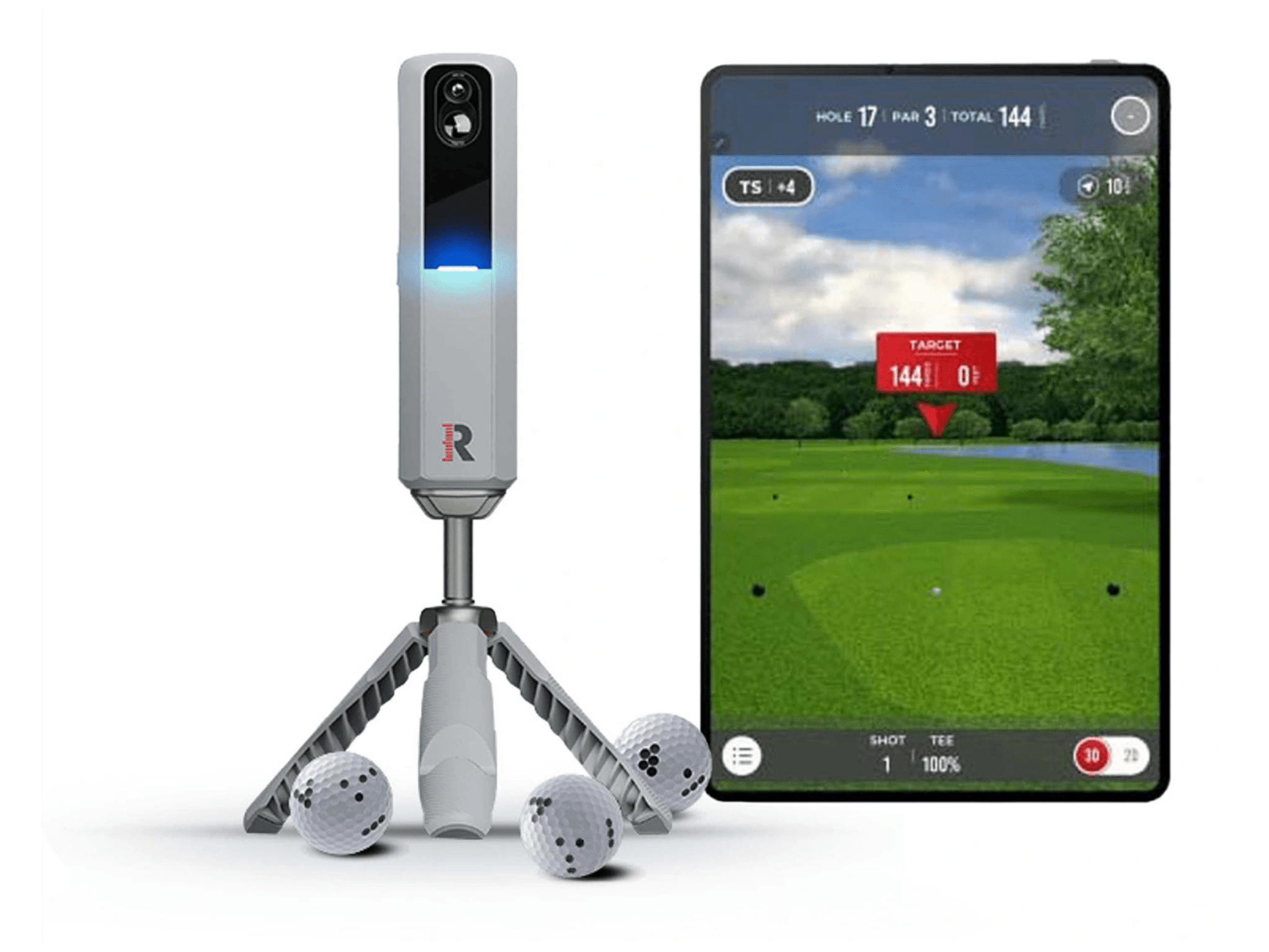 Rapsodo Mobile Launch Monitor Pro (MLM2Pro) by Rapsodo for Home and Indoor Golf Simulators