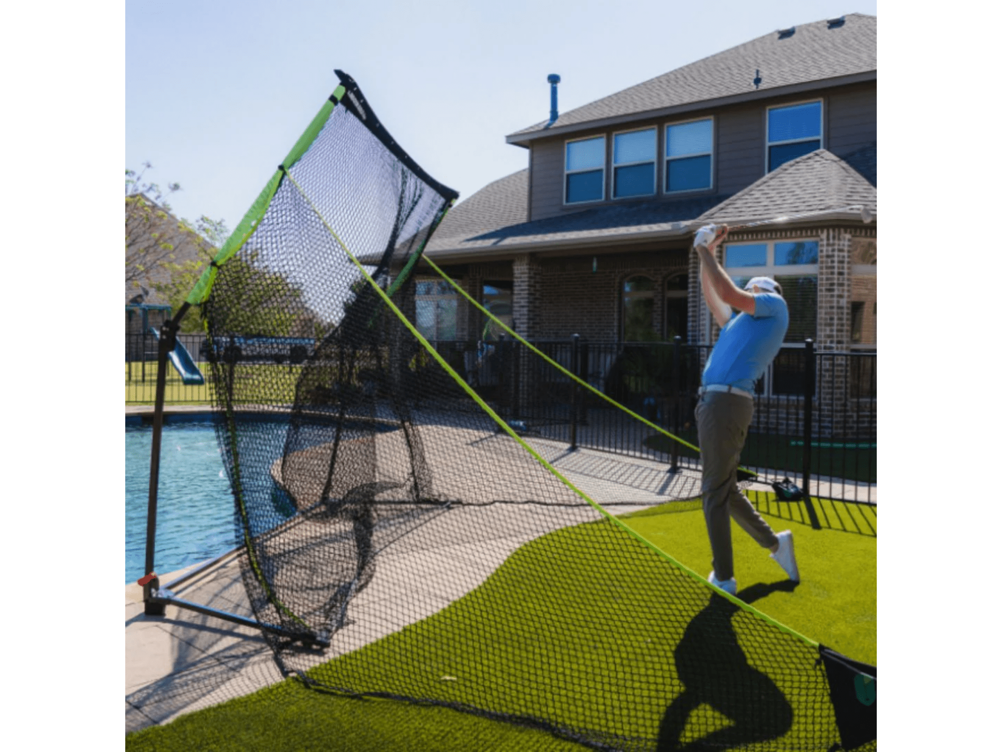 SIGPRO Golf Net by The Indoor Golf Shop for Home and Indoor Golf Simulators