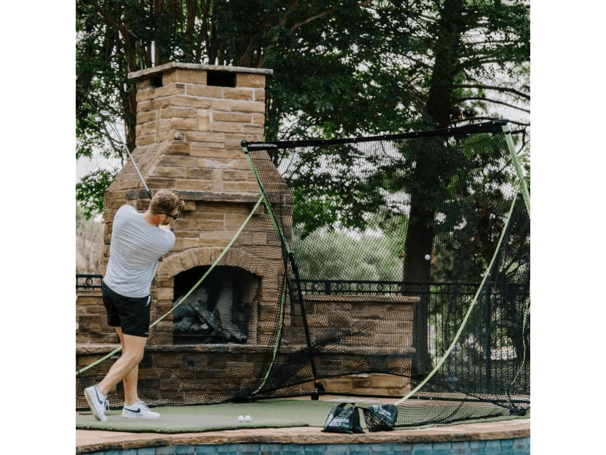 SIGPRO Golf Net by The Indoor Golf Shop for Home and Indoor Golf Simulators