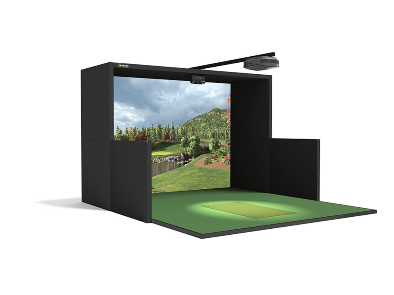 SimBooth 1 Kit by SimBooth for Home and Indoor Golf Simulators