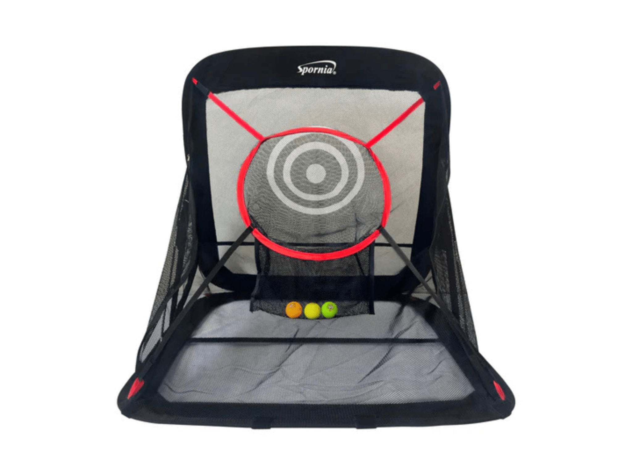 Spornia Auto - Return Golf Chipping Net by Spornia for Home and Indoor Golf Simulators
