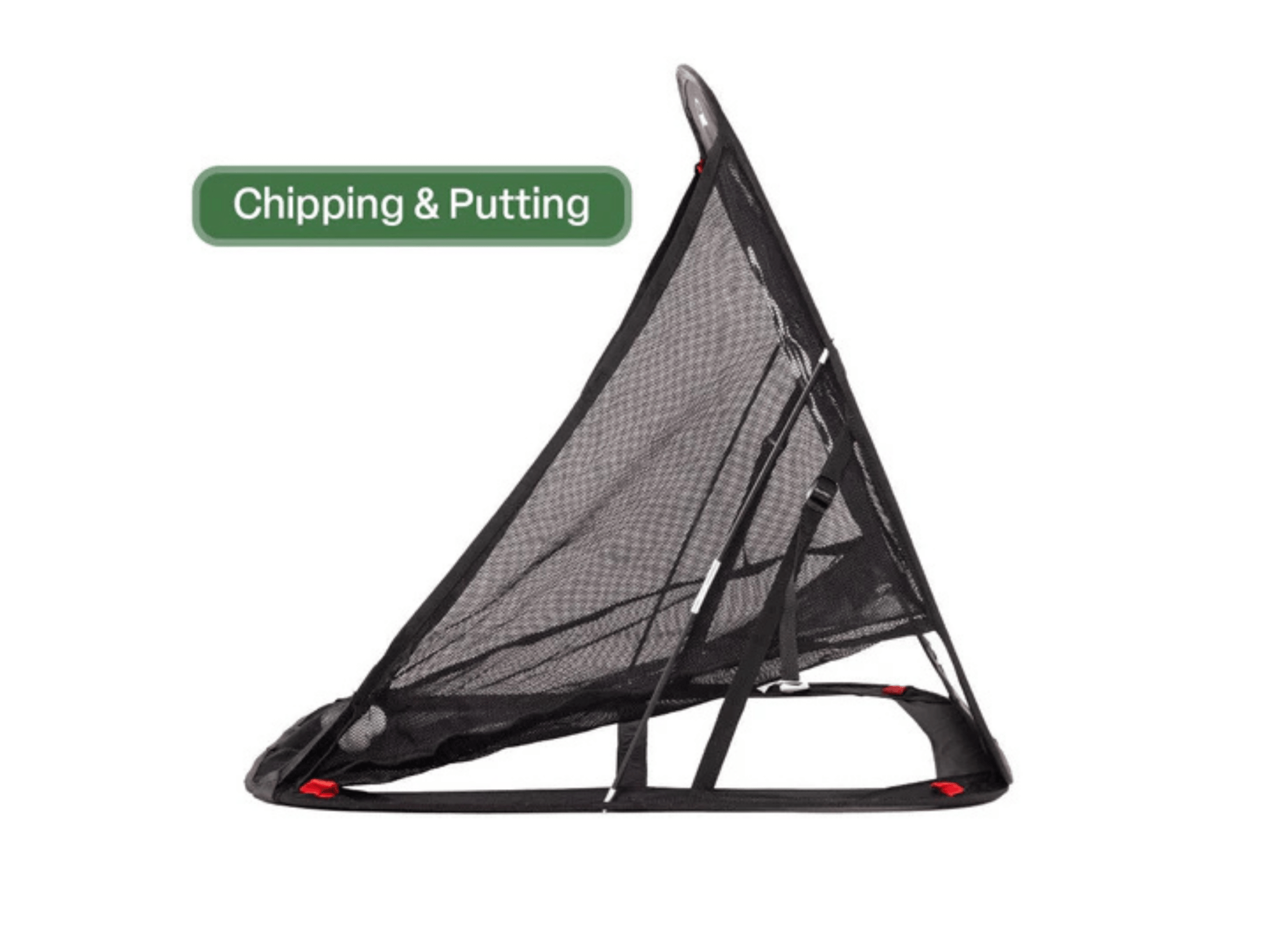 Spornia Auto - Return Golf Chipping Net by Spornia for Home and Indoor Golf Simulators