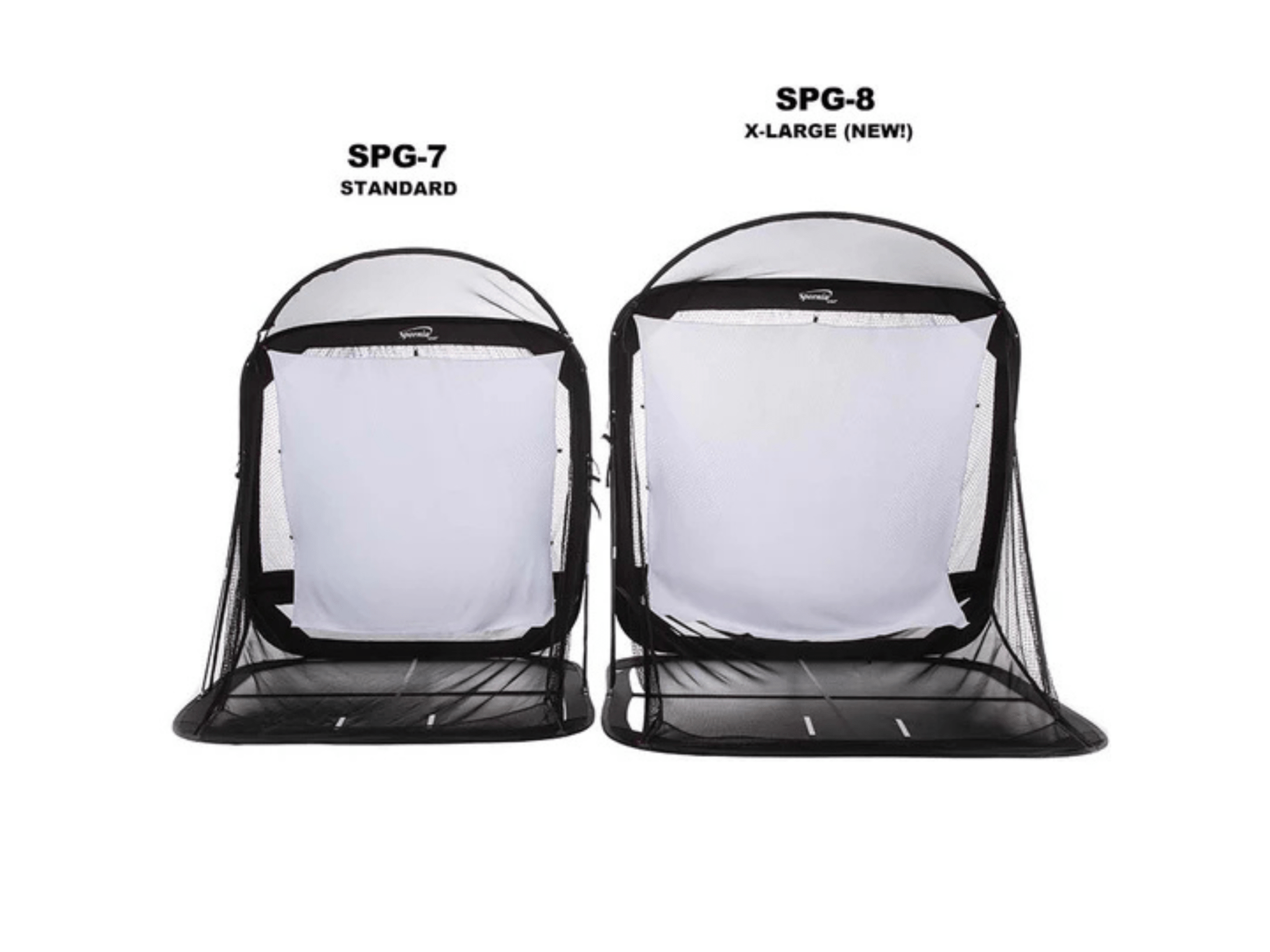 Spornia SPG - 8 Golf Practice Net | XL Edition by Spornia for Home and Indoor Golf Simulators