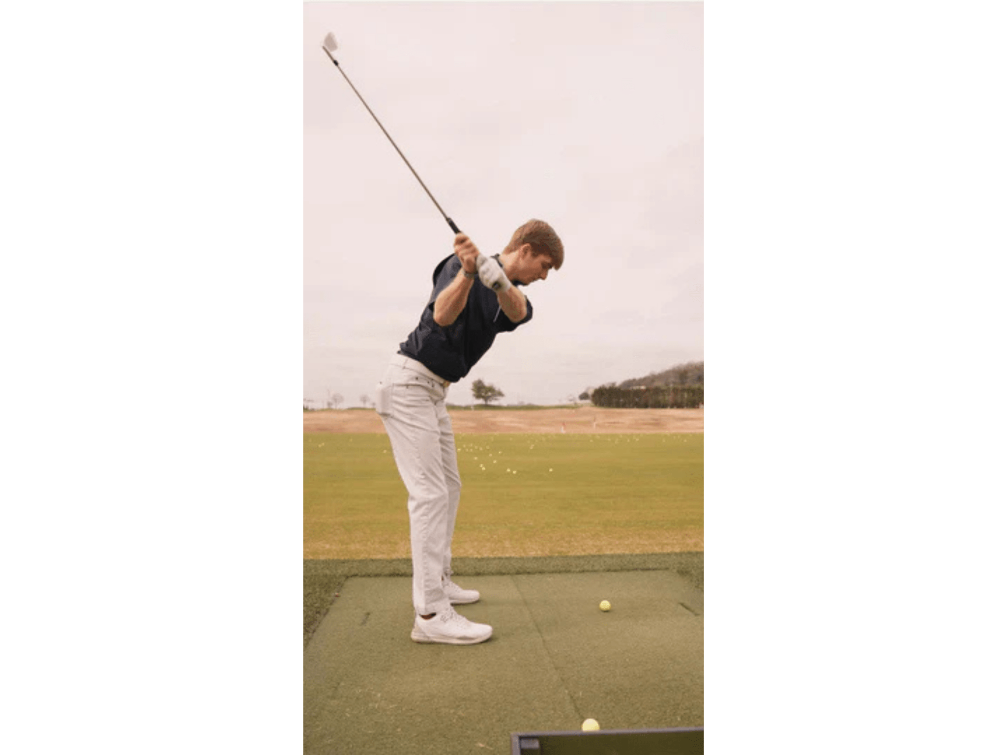Tempo Pro 7 Iron Swing Trainer by Spornia for Home and Indoor Golf Simulators