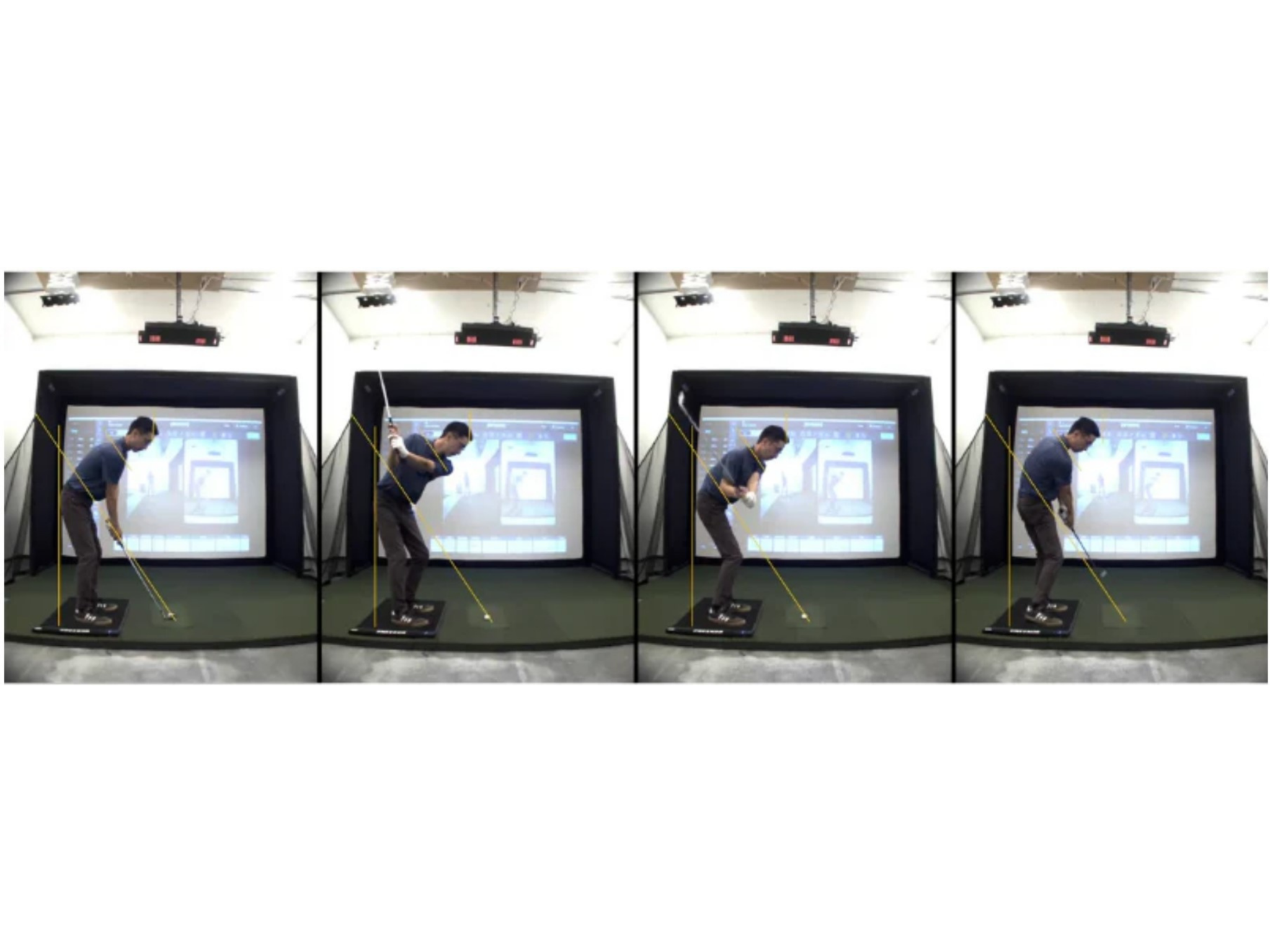 Uneekor Performance Optix Package (Swing Optix Cameras + Balance Optix Mat) by Uneekor for Home and Indoor Golf Simulators