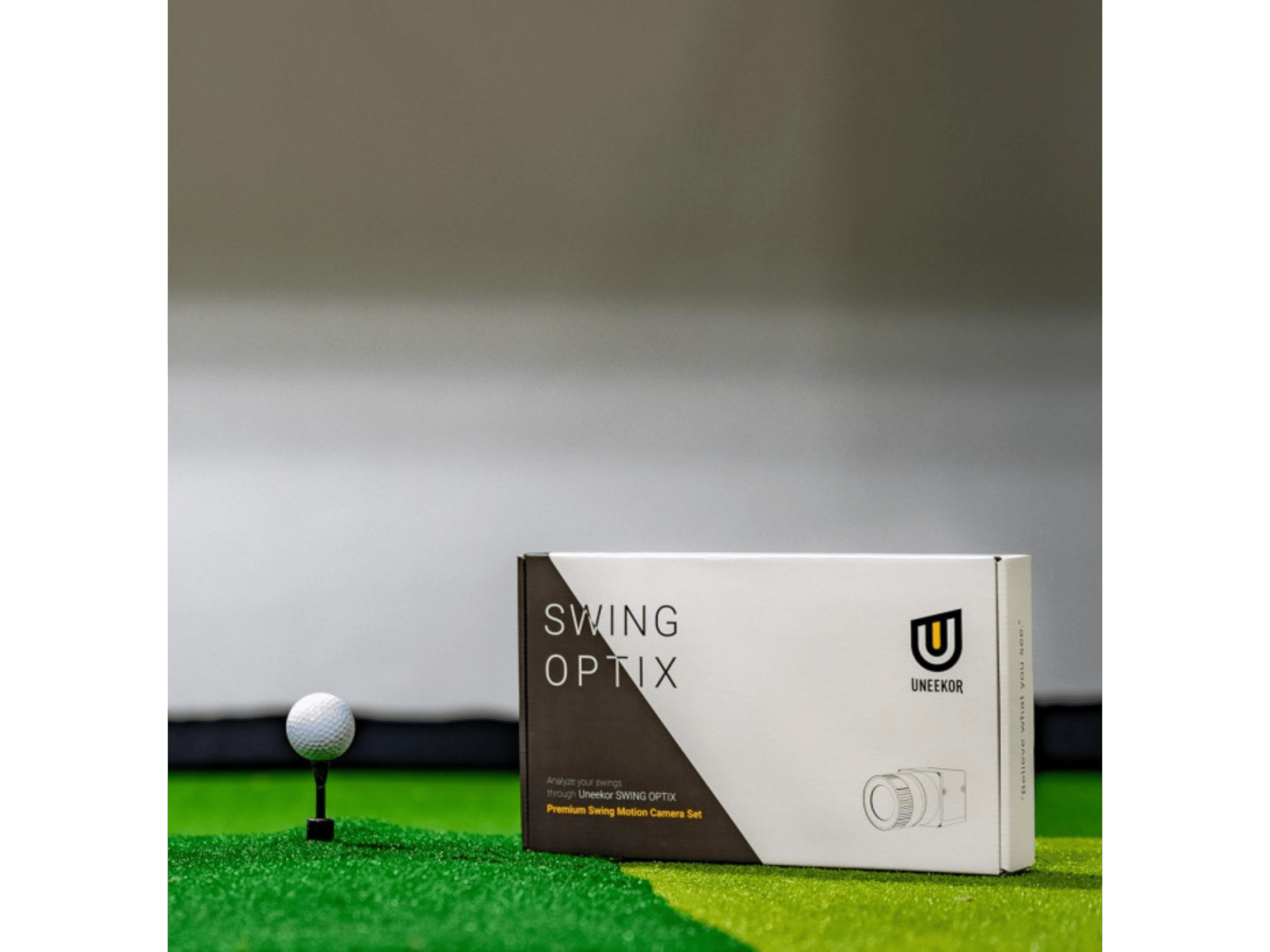 Uneekor Performance Optix Package (Swing Optix Cameras + Balance Optix Mat) by Uneekor for Home and Indoor Golf Simulators