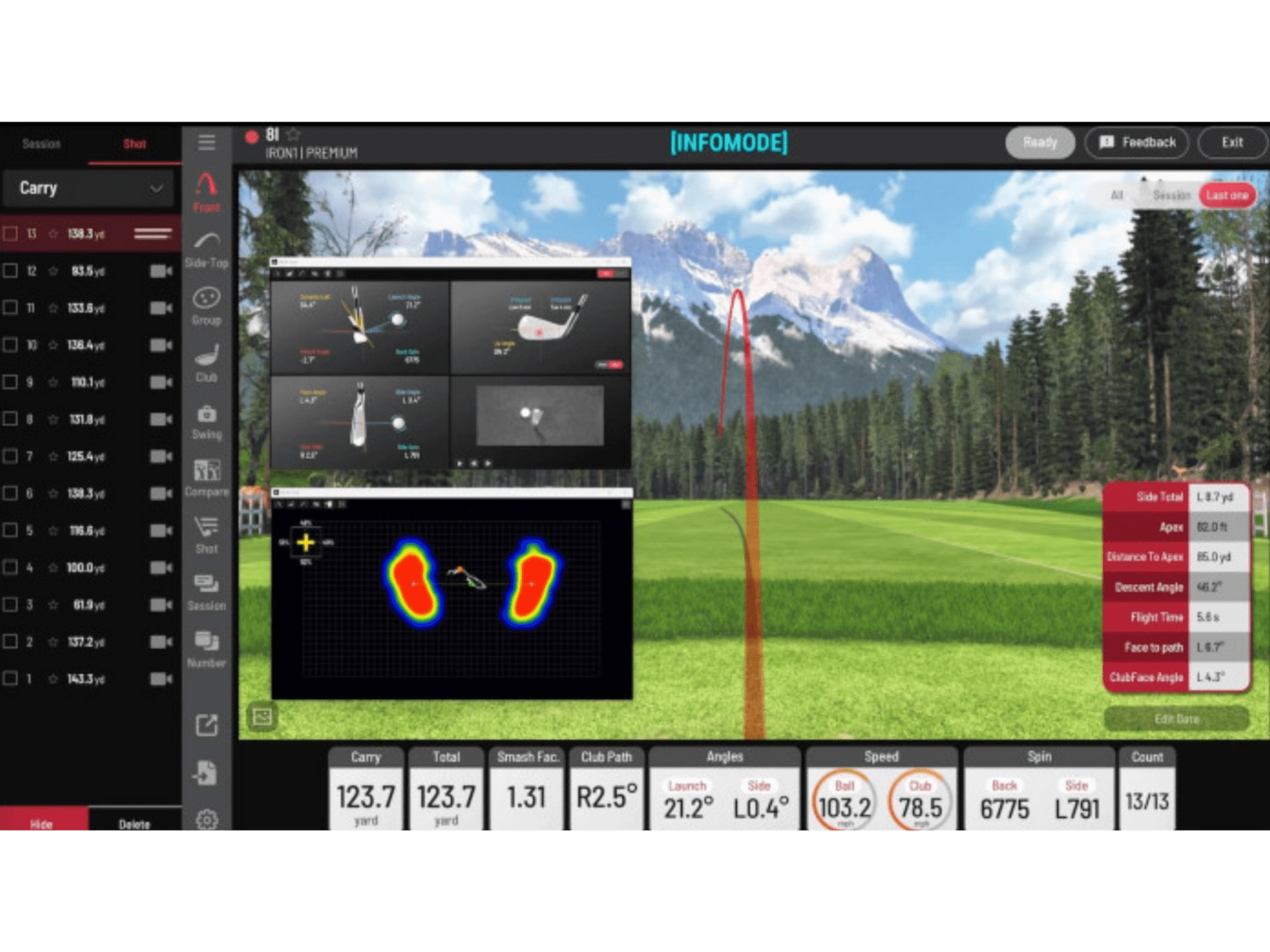 Uneekor Performance Optix Package (Swing Optix Cameras + Balance Optix Mat) by Uneekor for Home and Indoor Golf Simulators