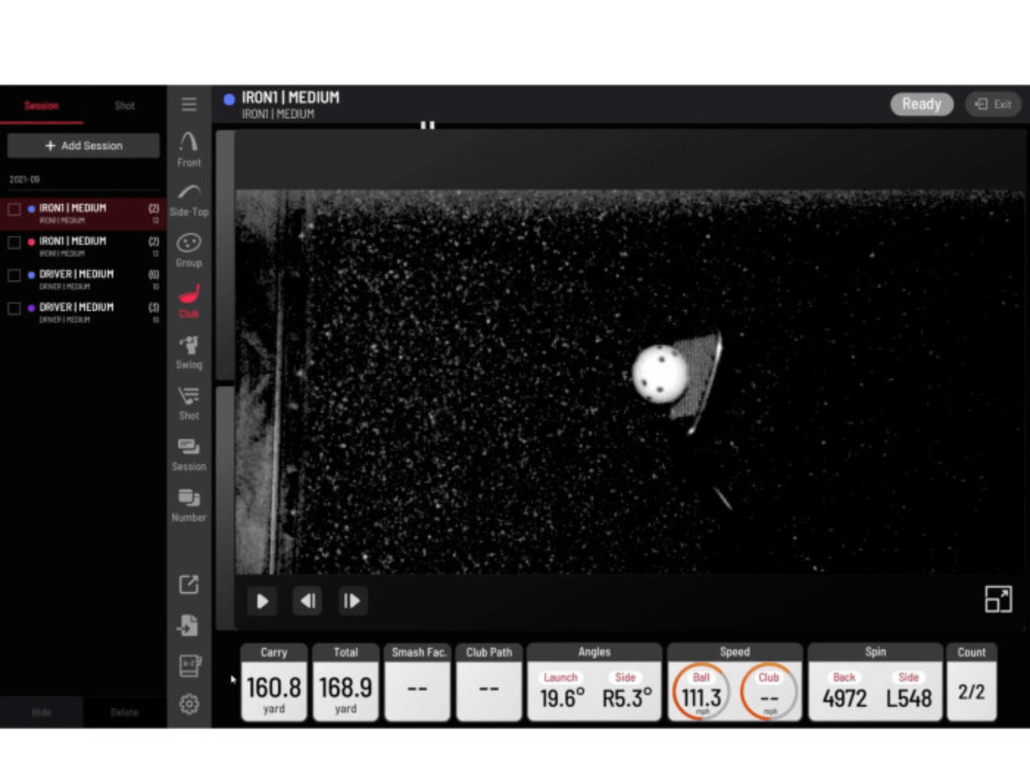 Uneekor Premium Swing Optix Cameras & Software by Uneekor for Home and Indoor Golf Simulators