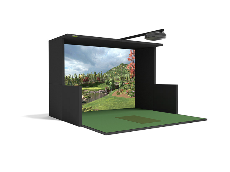 SimBooth 2 Golf Simulator Enclosure