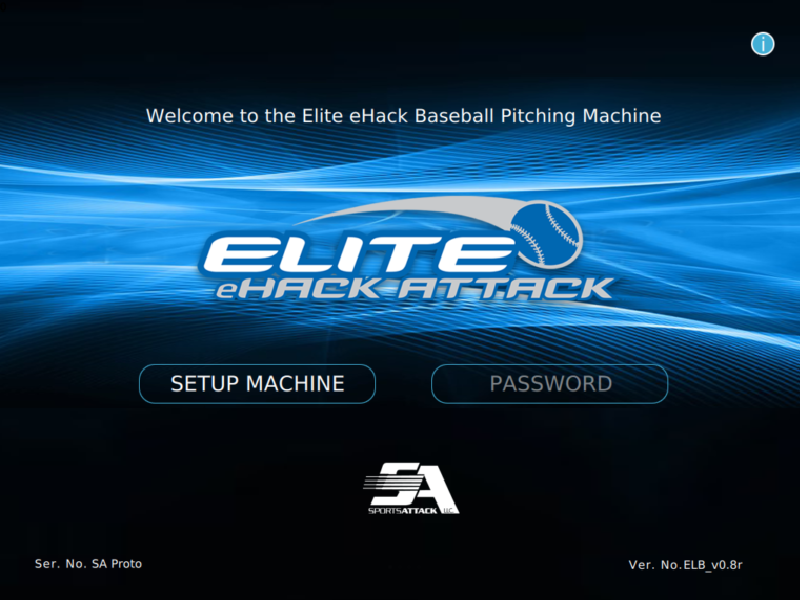 Elite eHack Attack Softball Pitching Machine