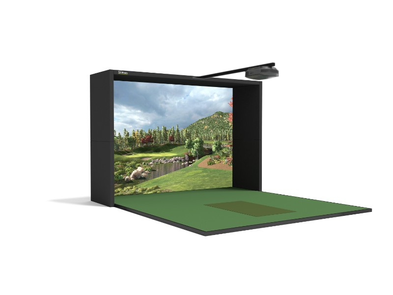 SimBooth 1 Golf Simulator Enclosure