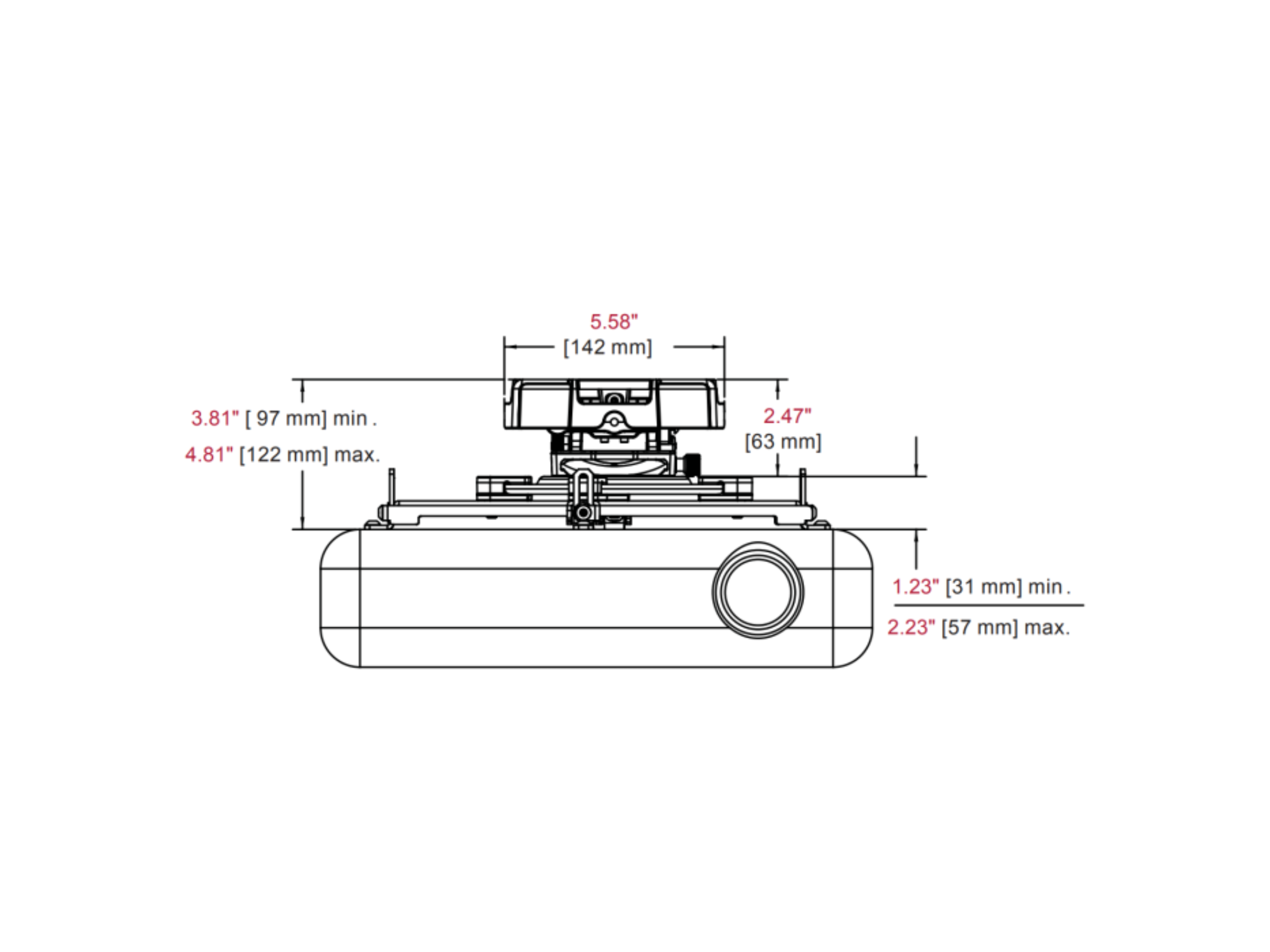 Projector Frame-Mount Kit