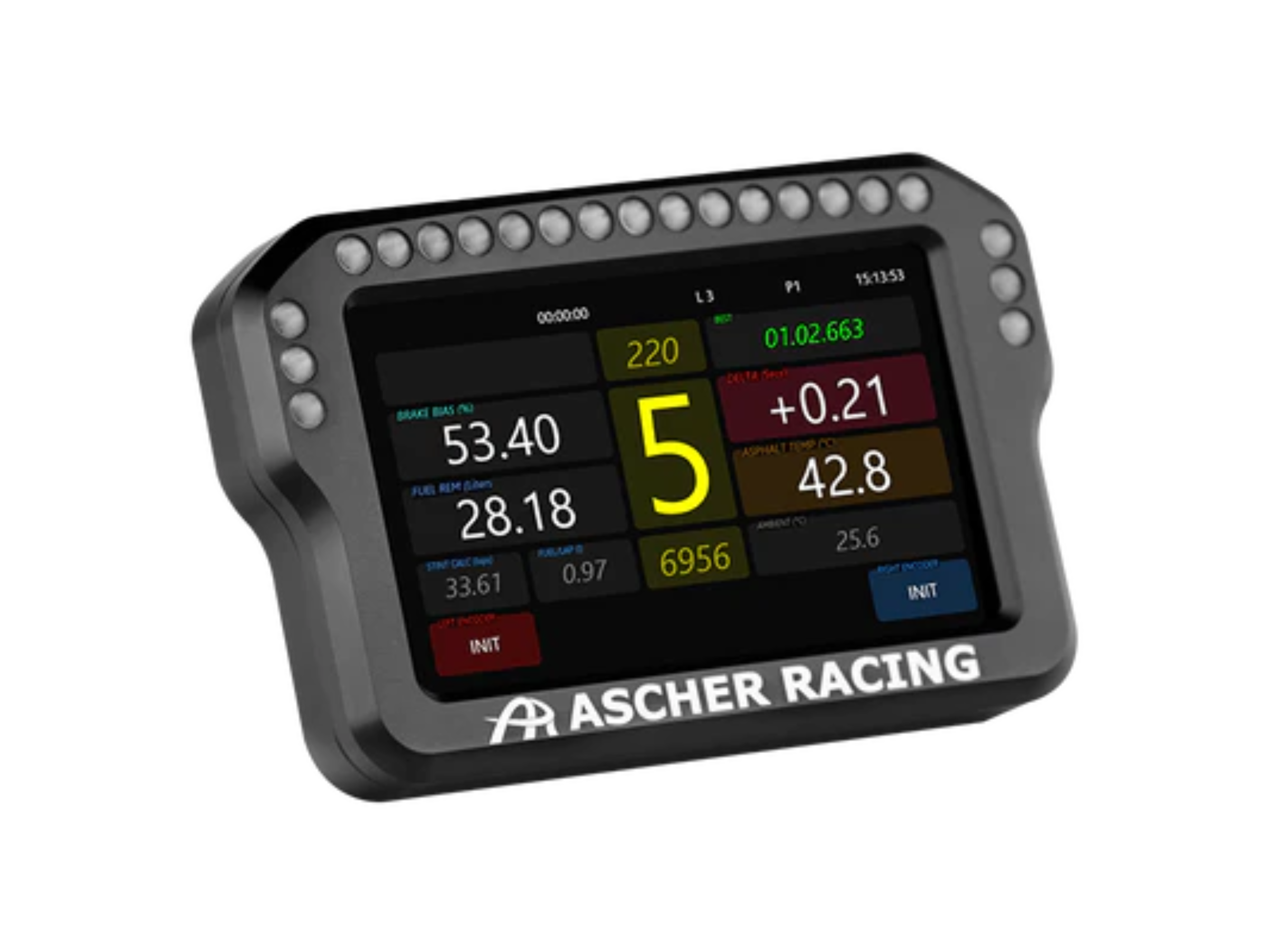 Ascher Racing Dashboard 4" Edition