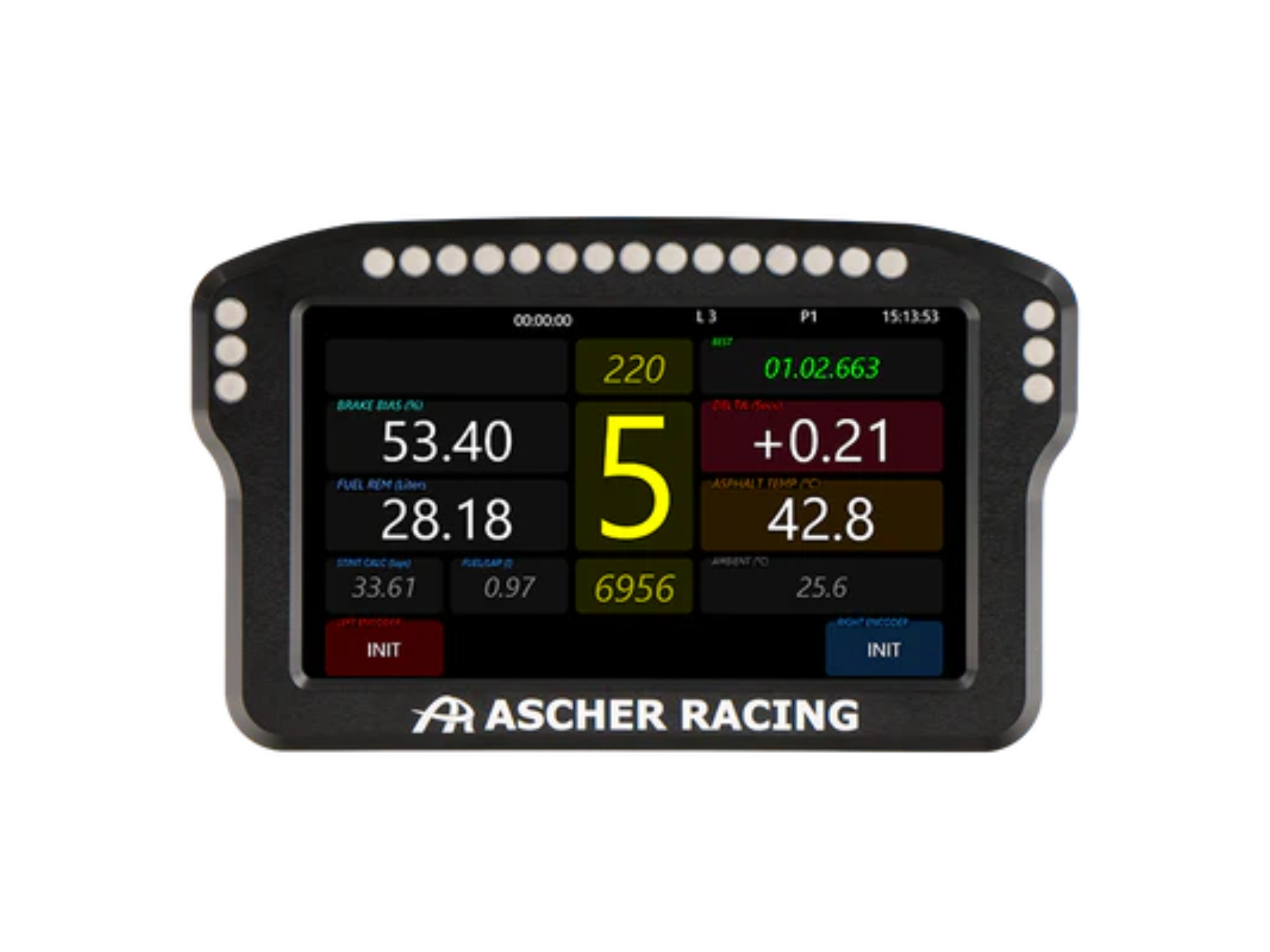 Ascher Racing Dashboard 5" Edition
