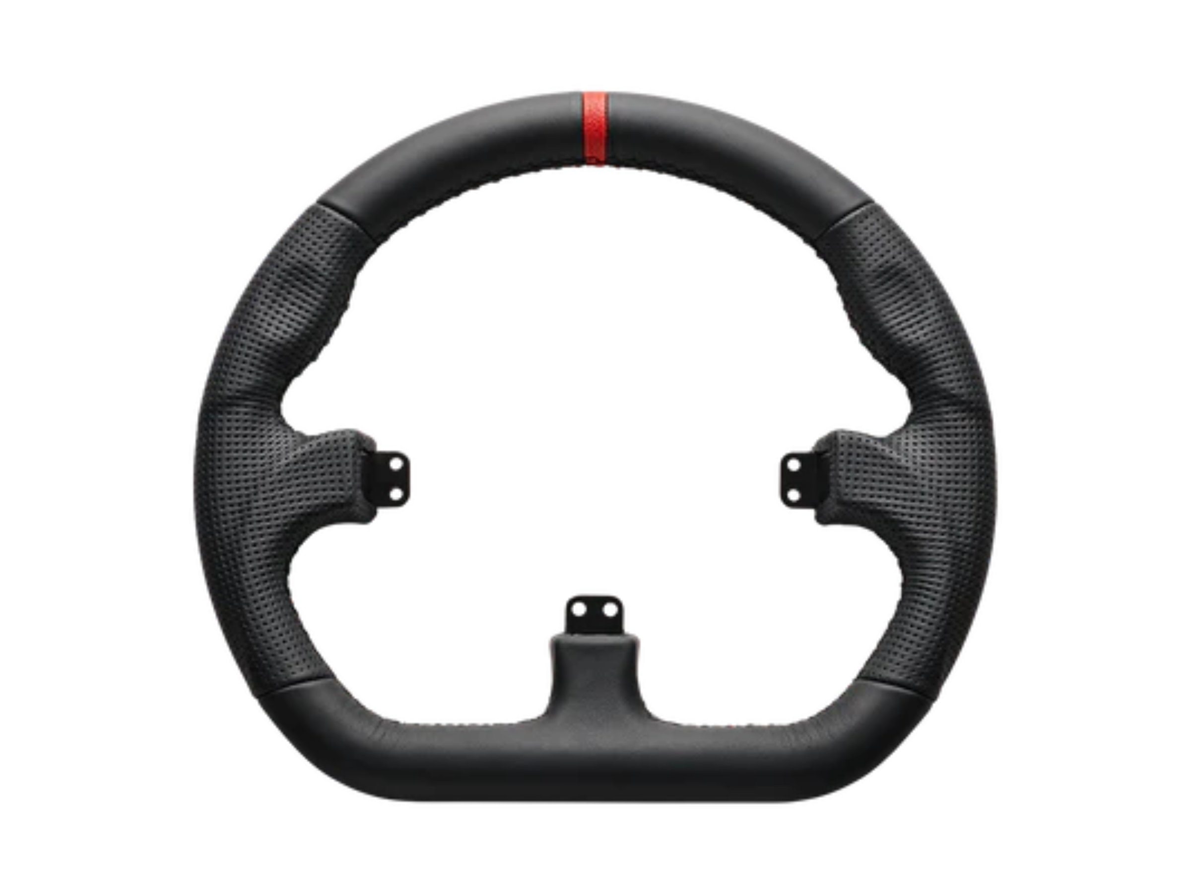 Asetek SimSports Closed D Leather Rim / Black