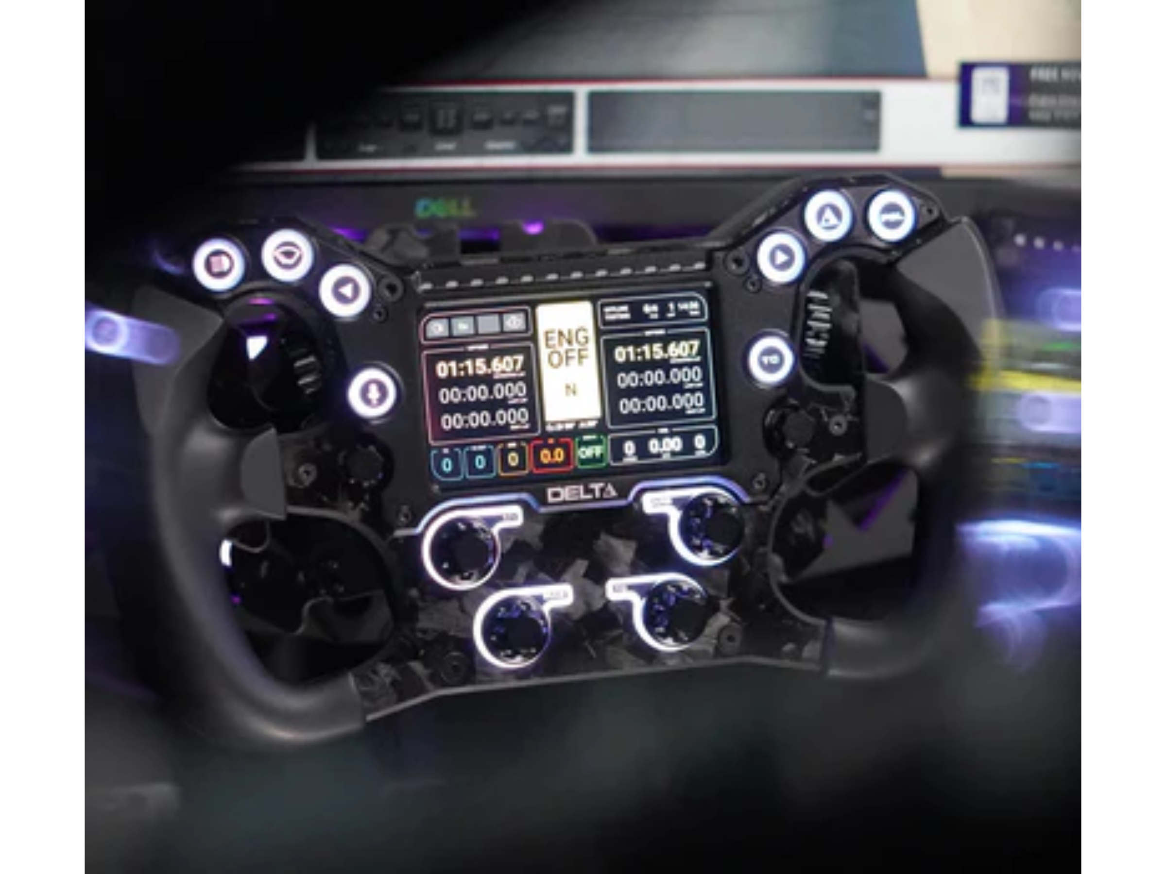 Delta SimTech Delta-EVO Steering Wheel (Dual Clutch)