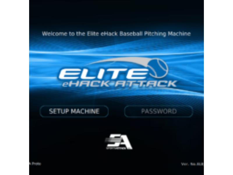 Elite eHack Attack Baseball Pitching Machine