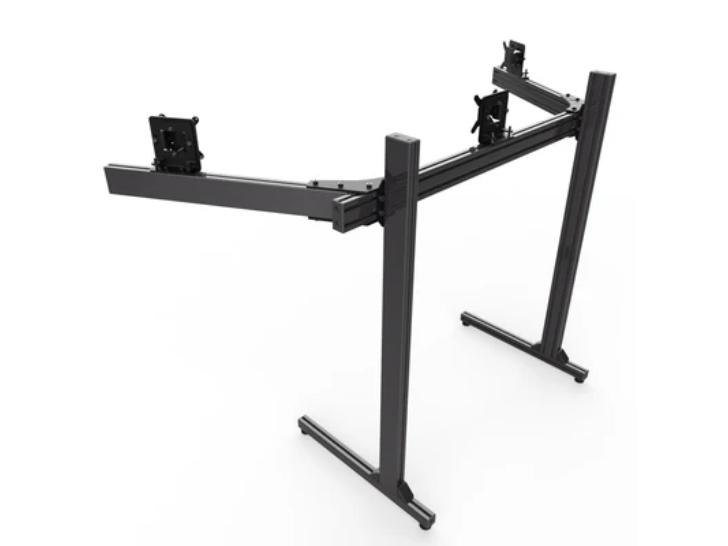 Free-Standing Monitor Stand Upgrade Kit (Single Heavy-Duty to Triple 43")
