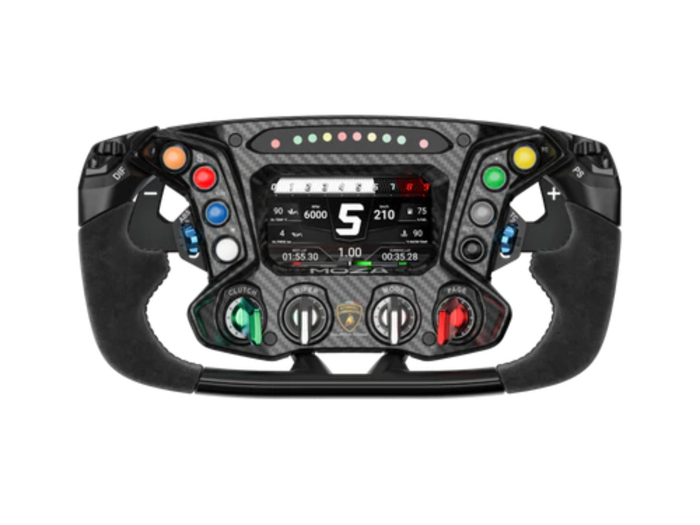 MOZA Racing Automobili Lamborghini Squadra Corse Essenza SCV12 Steering Wheel