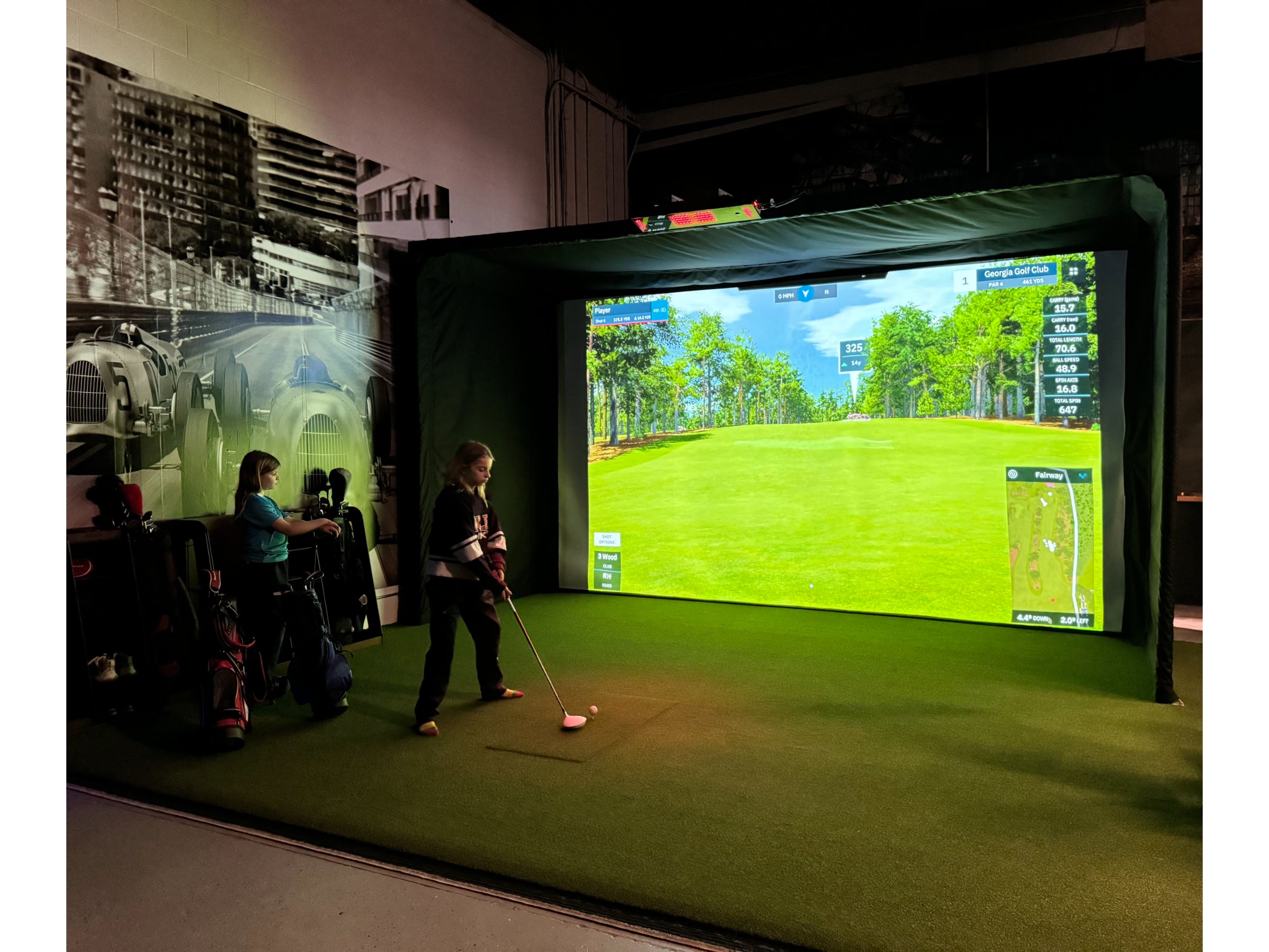 Parlour 16H Golf Simulator Enclosure