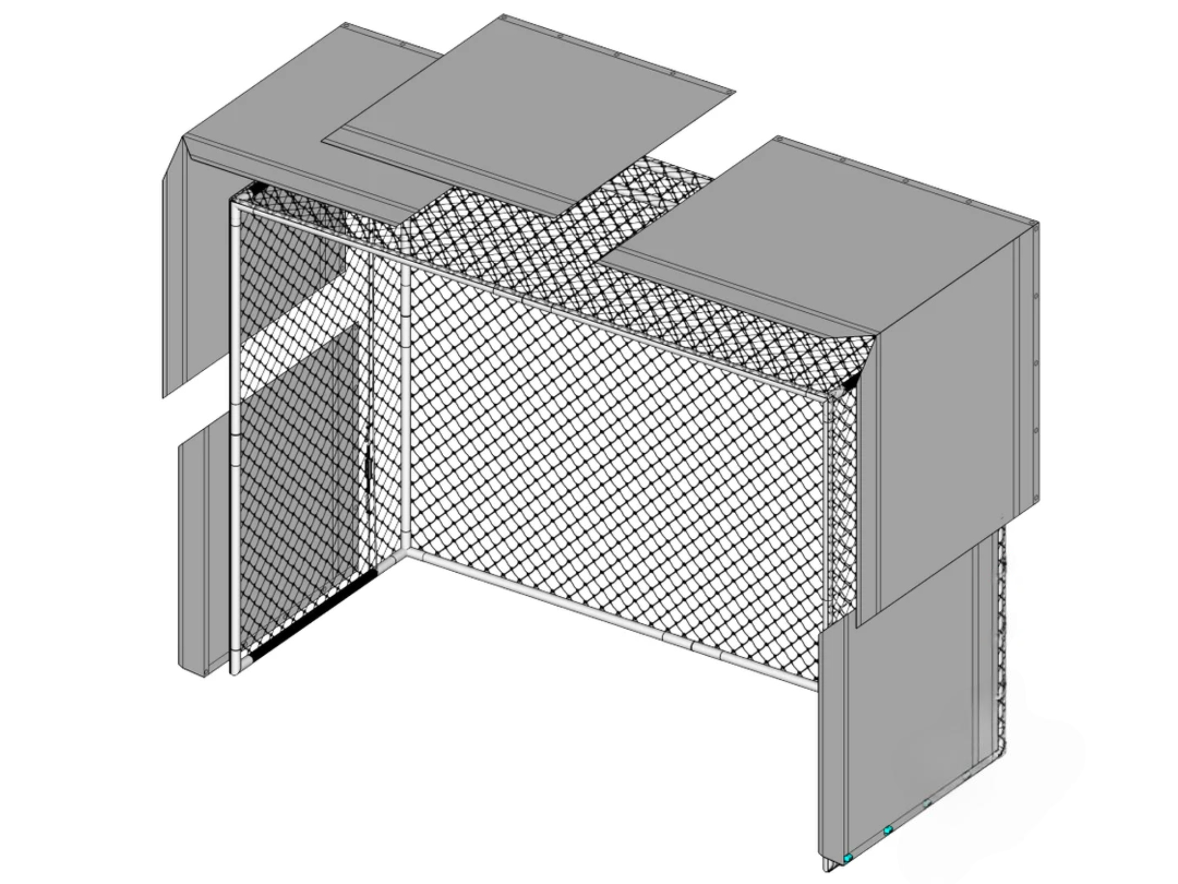 Super Bay Golf Simulator Enclosure