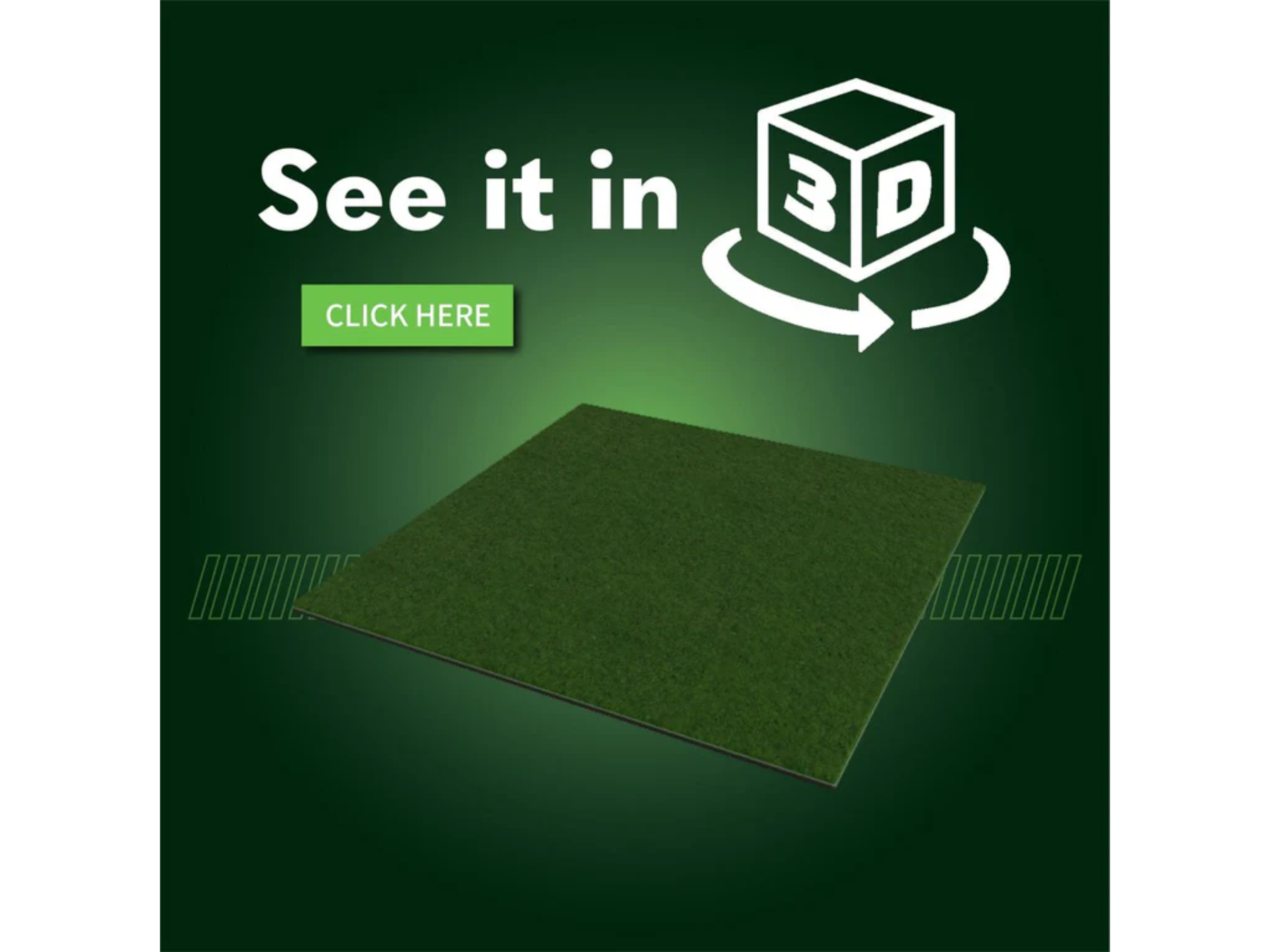 SIGPRO 3D 5'x5' Golf Mat