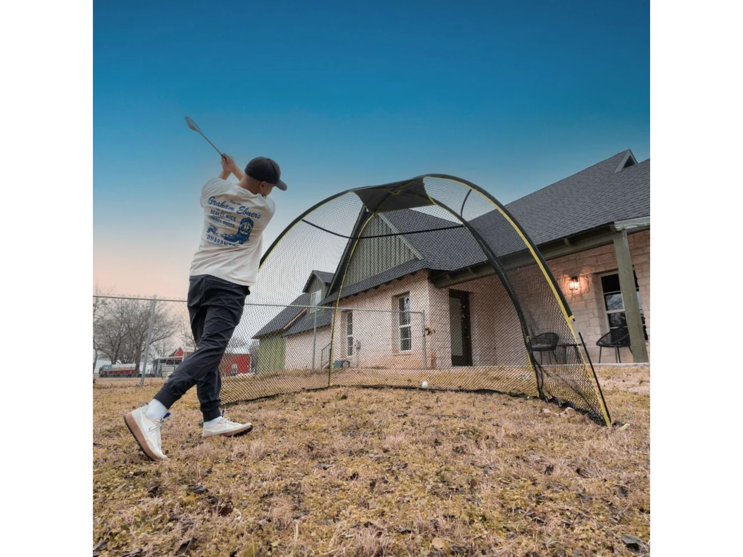 SIG Rounded Golf Net (10' x 7')