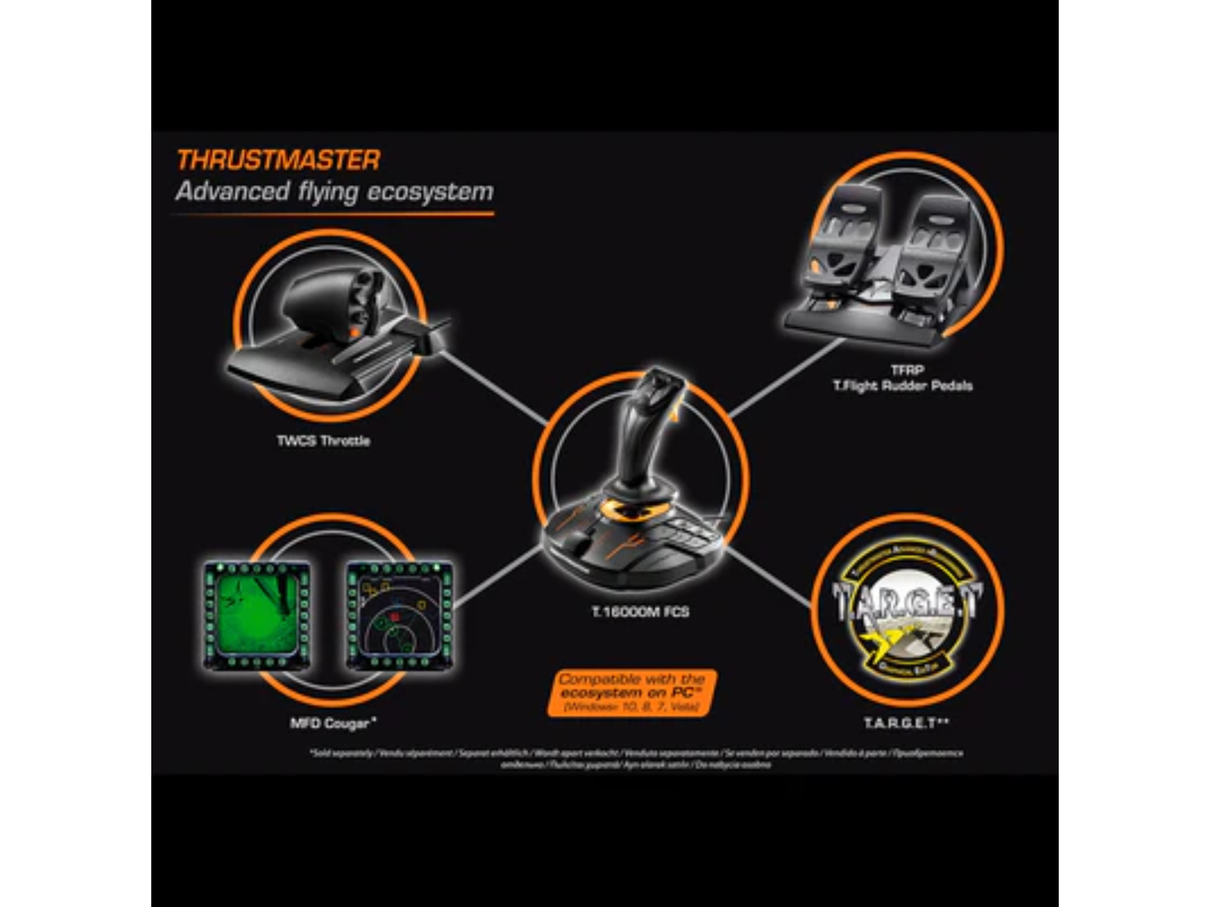 Thrustmaster T-16000M FCS Flight Pack (PC)