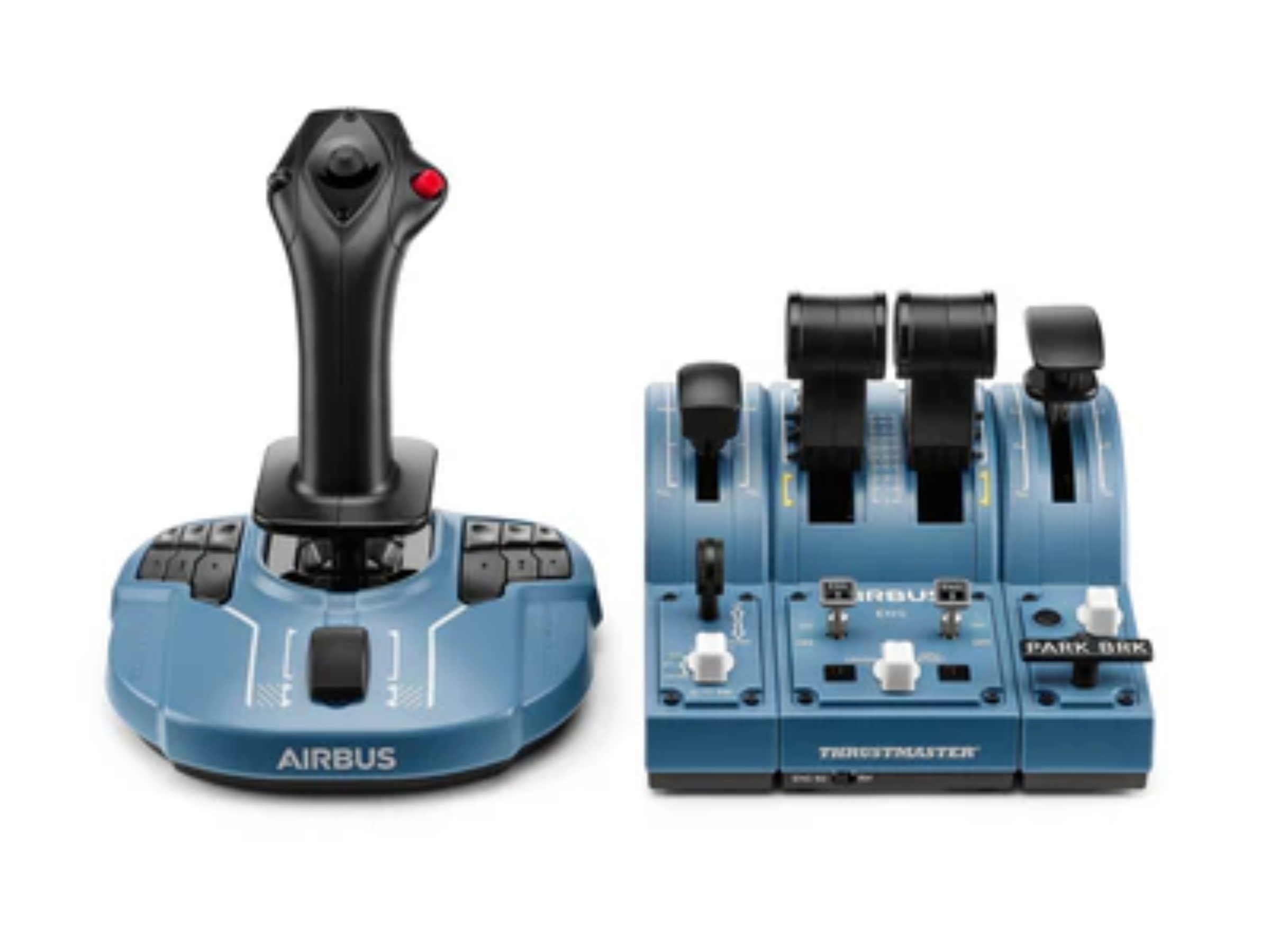 Thrustmaster TCA Captains Airbus Edition Flight Stick, Throttle & Add-On (PC)